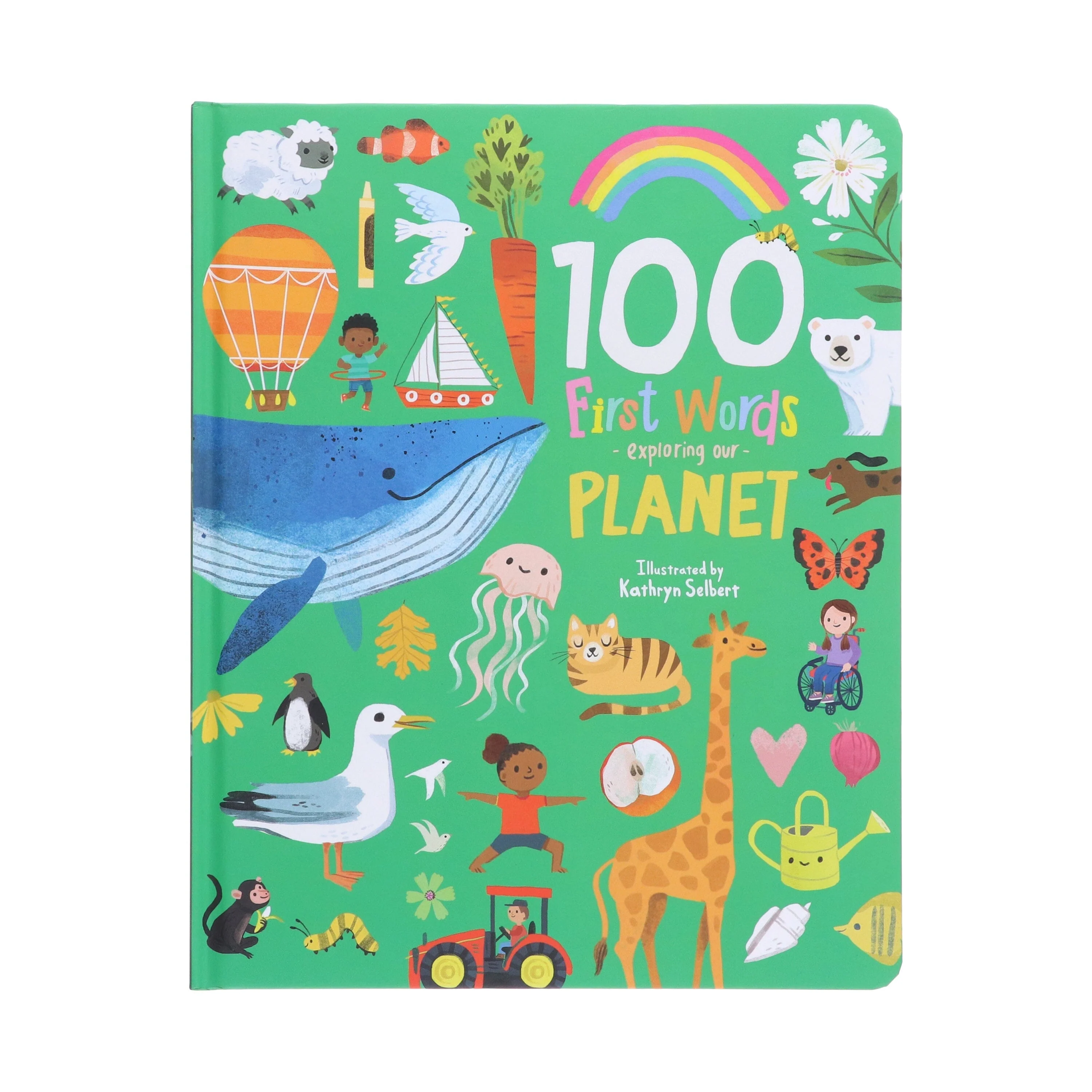 100 First Facts: Words, Animals & Planet 3 Picture books Children's collection set By Sweet Cherry Publishing - Ages 3-5 - Board Book - Image 4