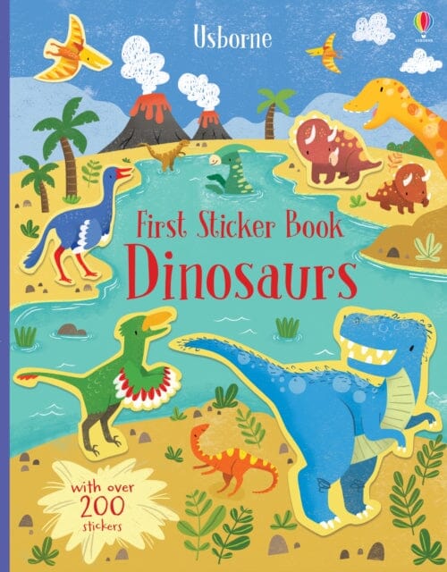 First Sticker Book Dinosaurs by Hannah Watson