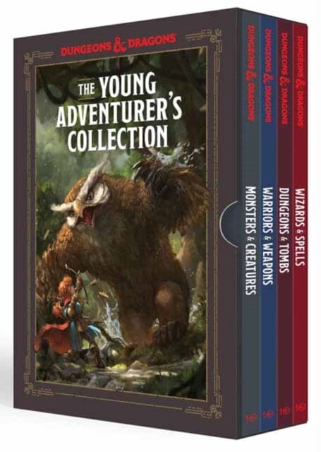 The Young Adventurer's Collection : Monsters and Creatures, Warriors and Weapons, Dungeons and Tombs, Wizards and Spells Dungeons and Dragons 4-Book Boxed Set by Jim Zub