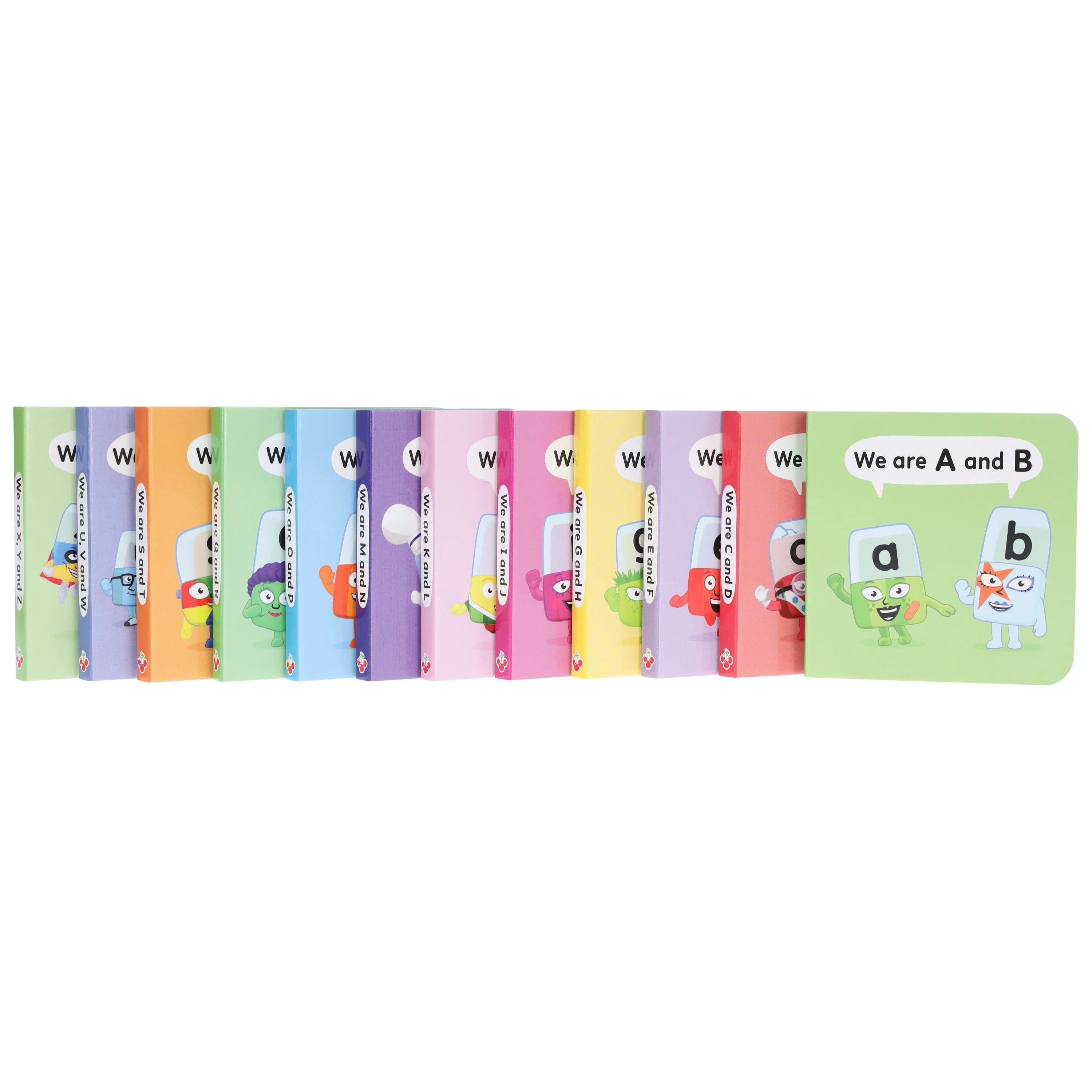 A Case of Alphablocks 12 Mini Books Collection Box Set - Ages 0-5 - Board Book - Image 4