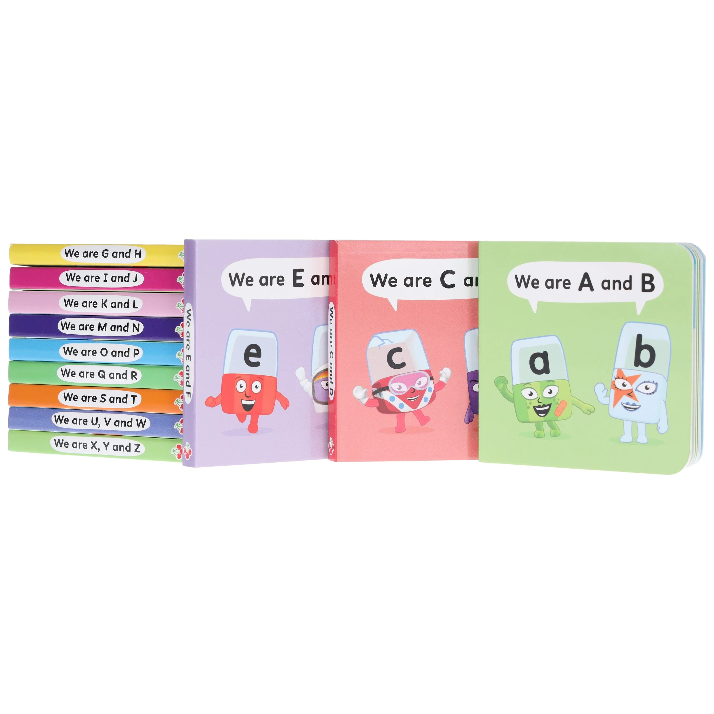 A Case of Alphablocks 12 Mini Books Collection Box Set - Ages 0-5 - Board Book - Image 5