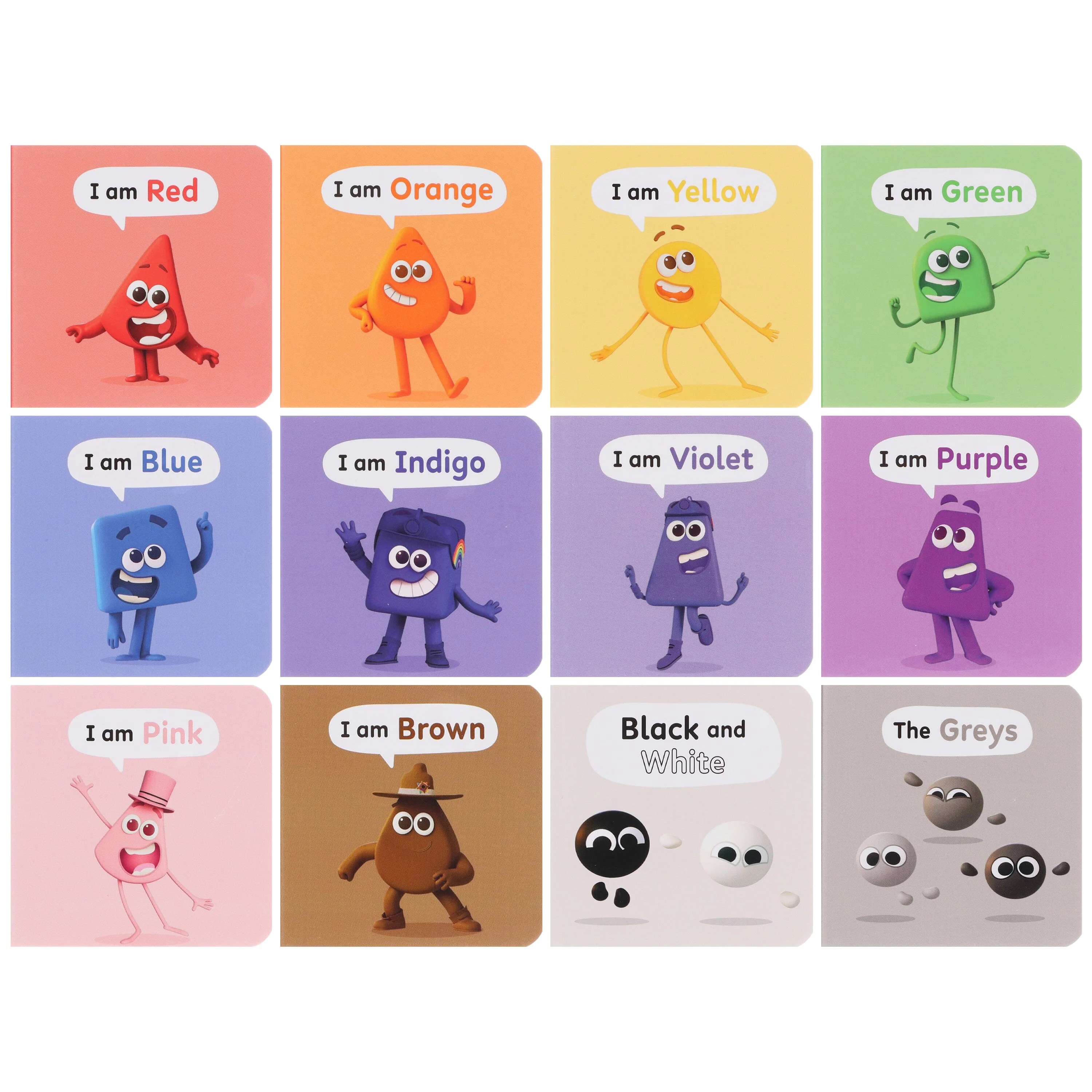 A Case of Colourblocks 12 Mini Books Collection Box Set - Ages 0-5 - Board book - Image 2
