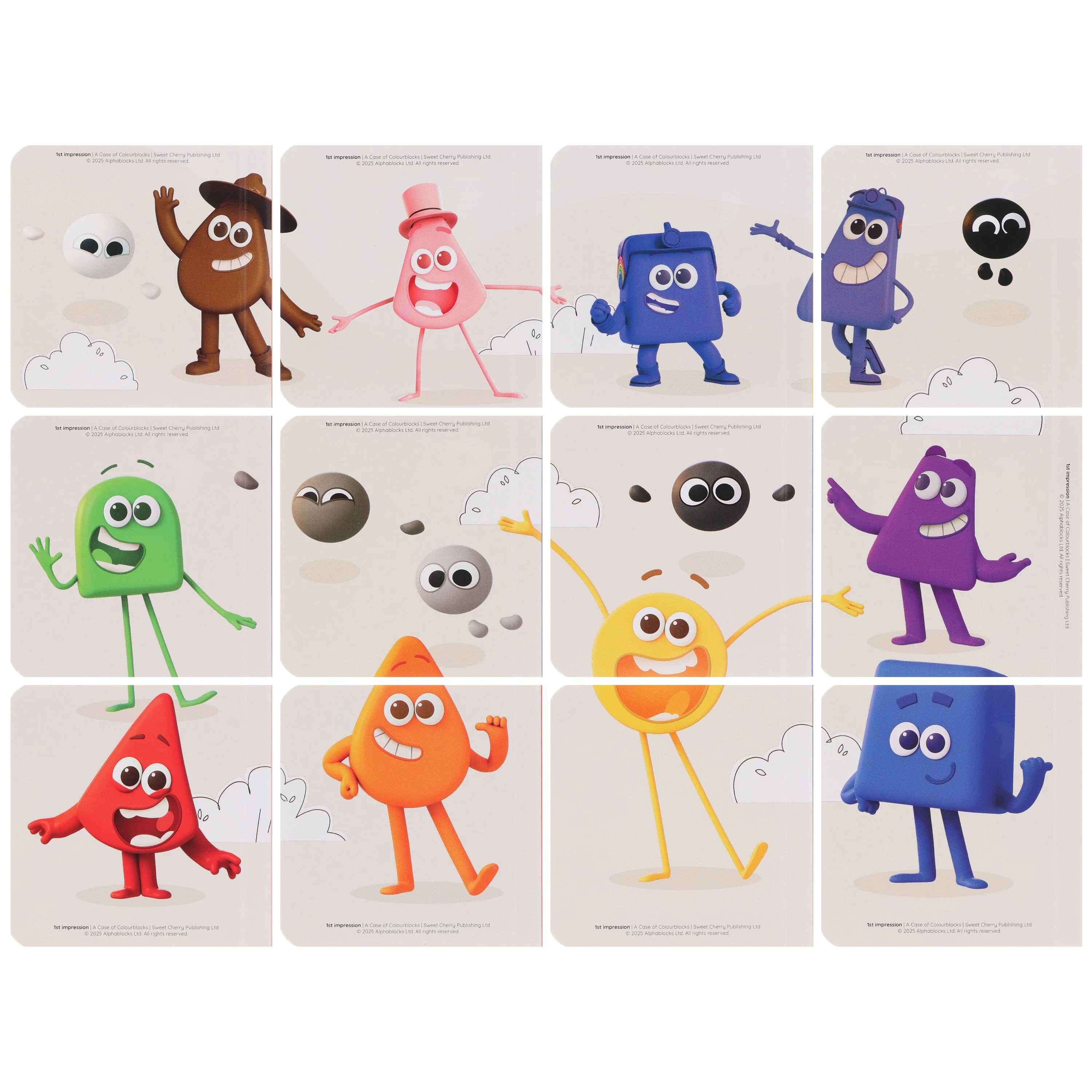 A Case of Colourblocks 12 Mini Books Collection Box Set - Ages 0-5 - Board book - Image 3
