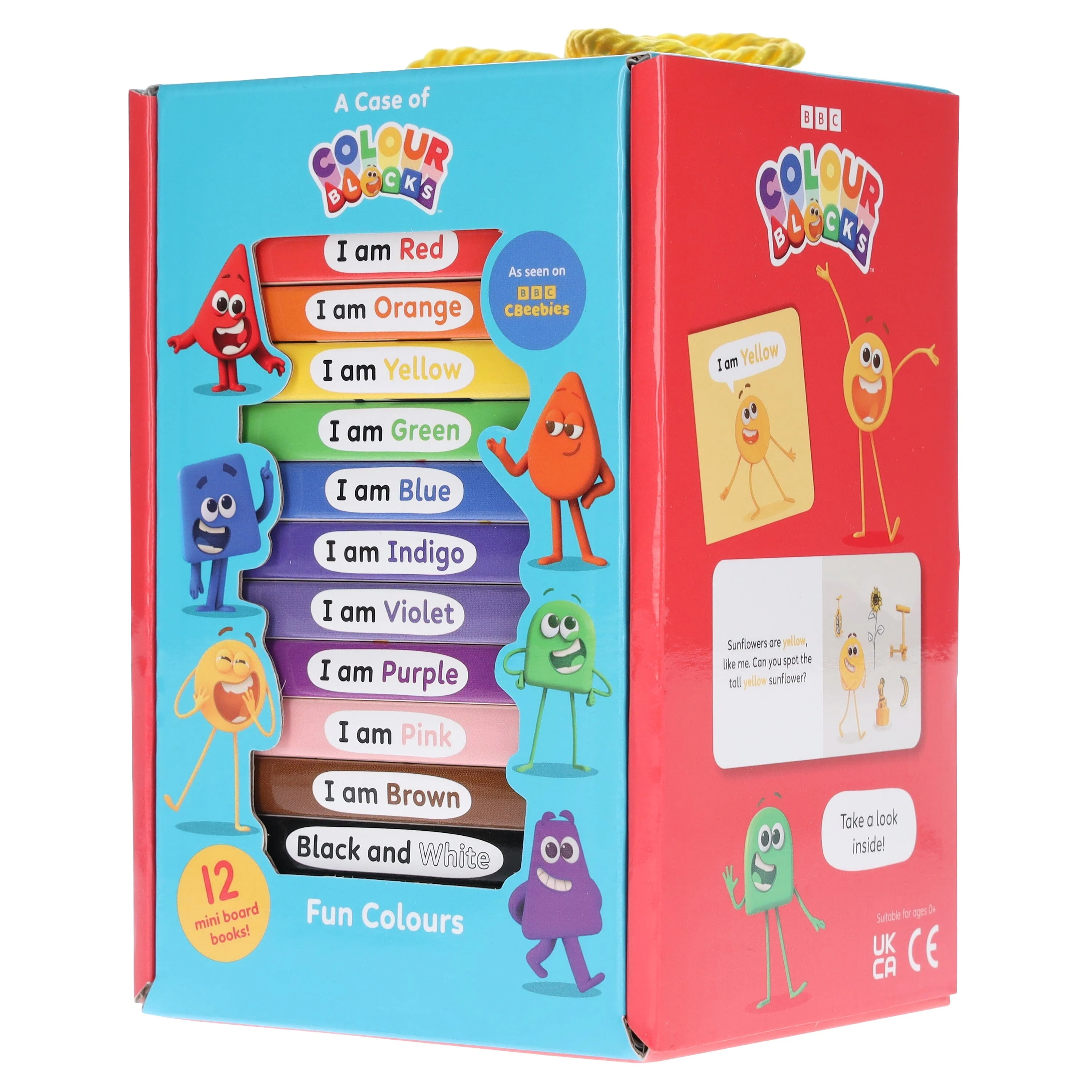 A Case of Colourblocks 12 Mini Books Collection Box Set - Ages 0-5 - Board book - Image 7