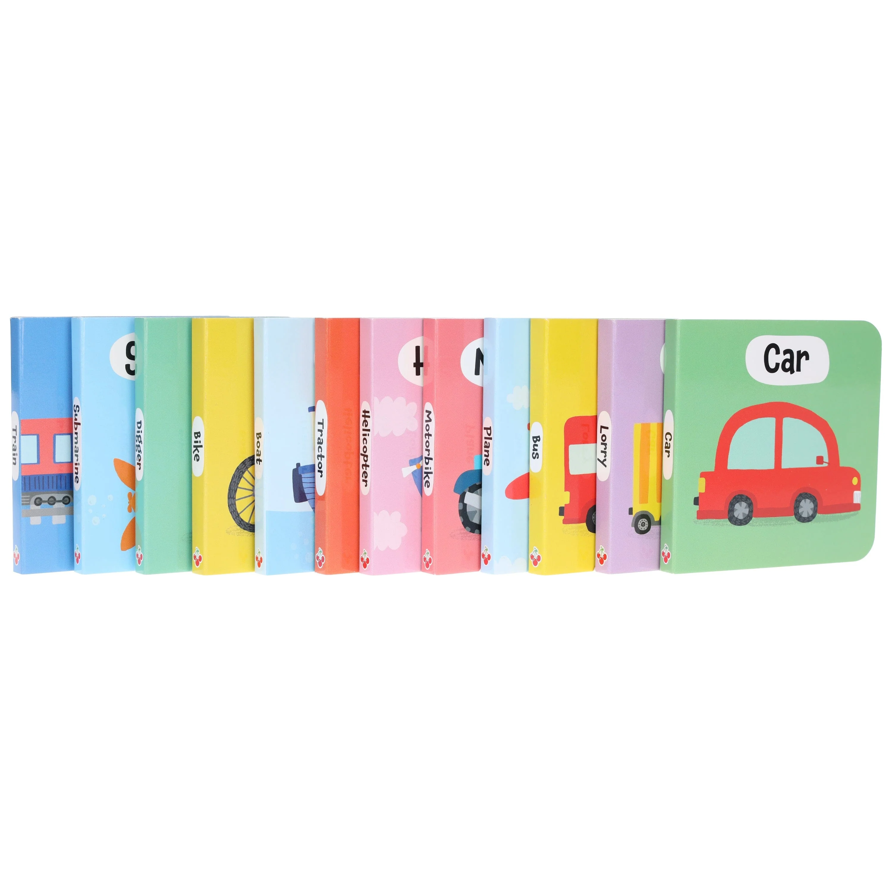 A Case of Cool Vehicles: 12 Title Board Book Collection Carry Case - Ages 3+ - Board Book - Image 4