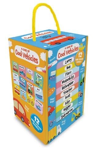A Case of Cool Vehicles: 12 Title Board Book Collection Carry Case - Ages 3+ - Board Book - Image 7