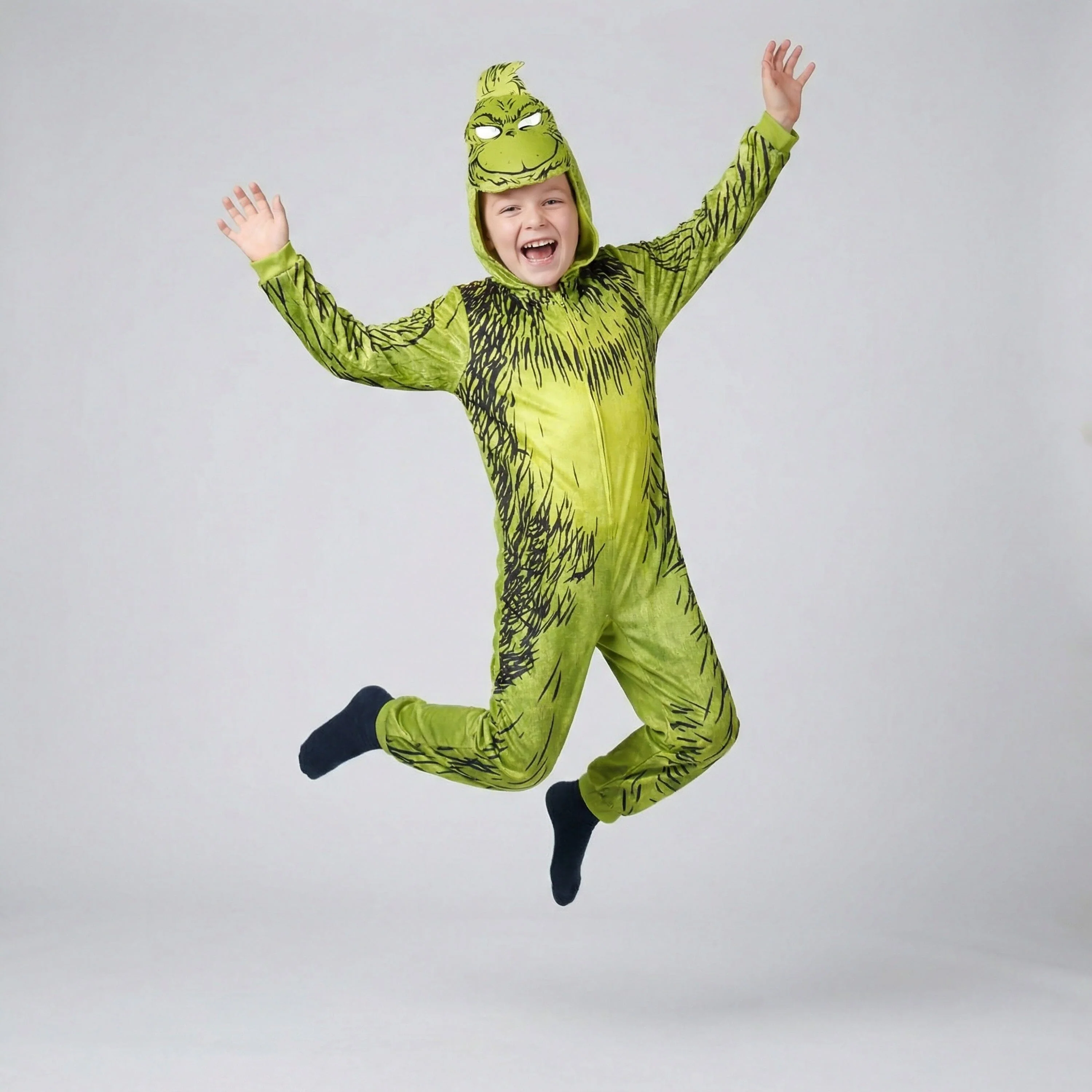 A Classic Case Of Dr. Seuss 10 Books Collection Set With Dr Seuss The Grinch Children's Costume - Image 17