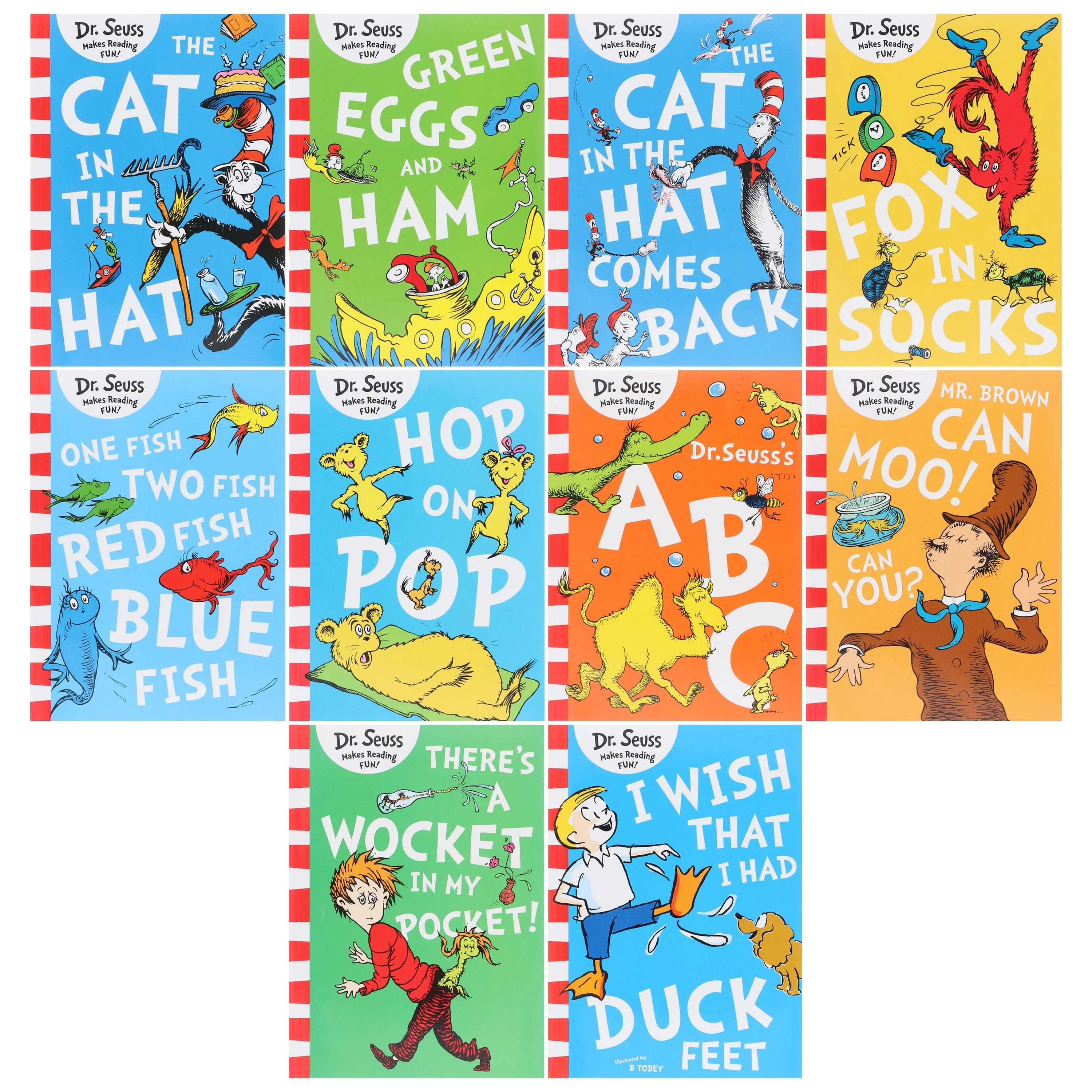 A Classic Case Of Dr. Seuss (Book 1-10) 10 Books Collection Set - Age 3+ - Paperback - Image 2
