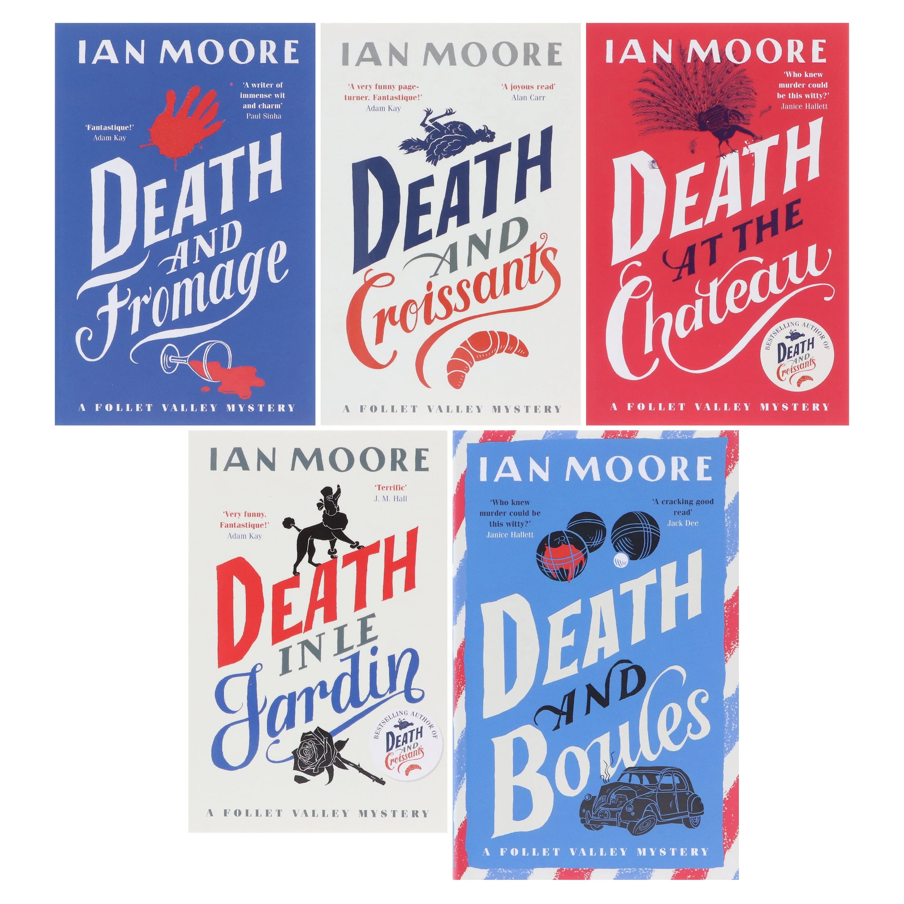 Ian Moore's A Follet Valley Murder Mystery Collection 5 Books Set - Fiction - Paperback/Hardback - Image 2