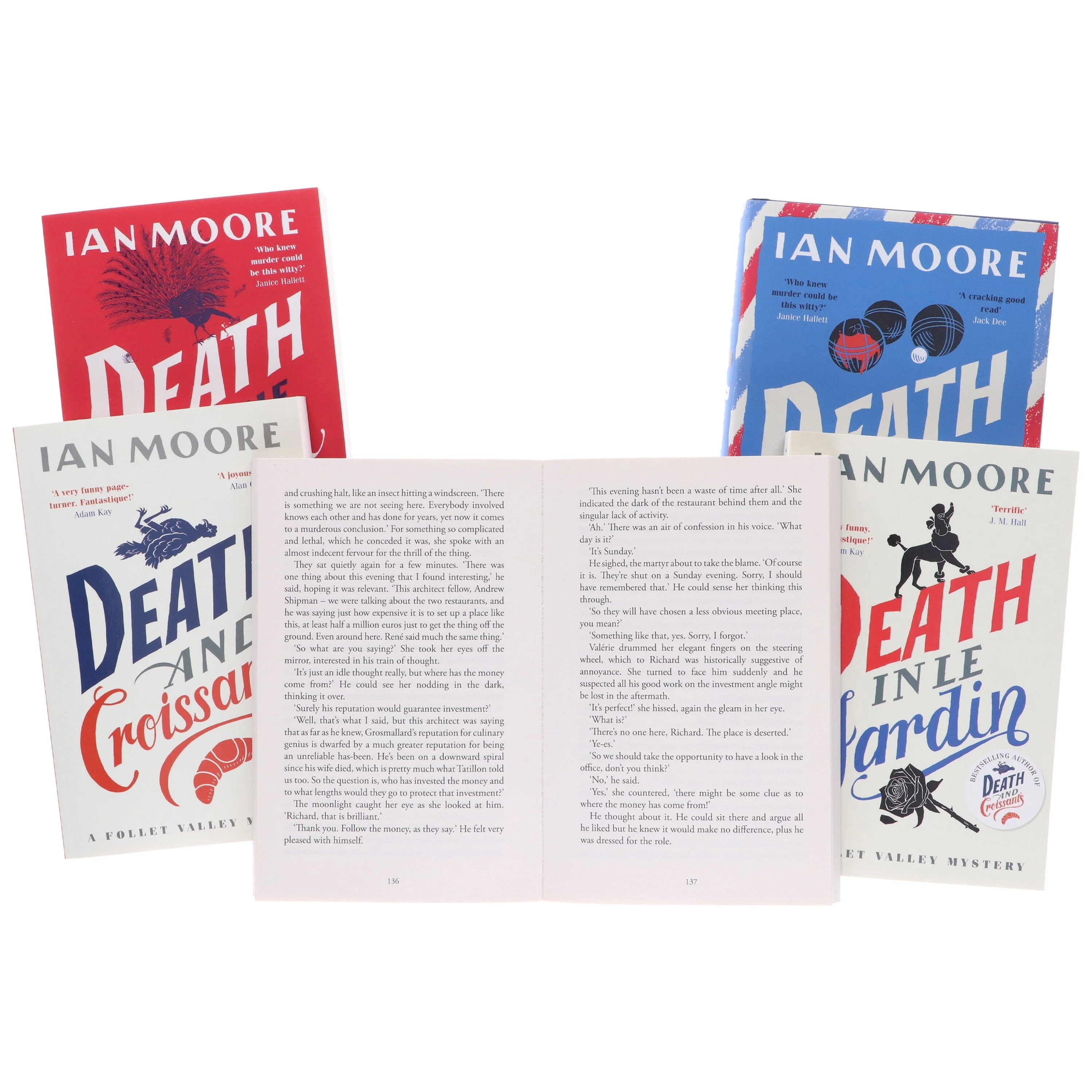 Ian Moore's A Follet Valley Murder Mystery Collection 5 Books Set - Fiction - Paperback/Hardback - Image 7