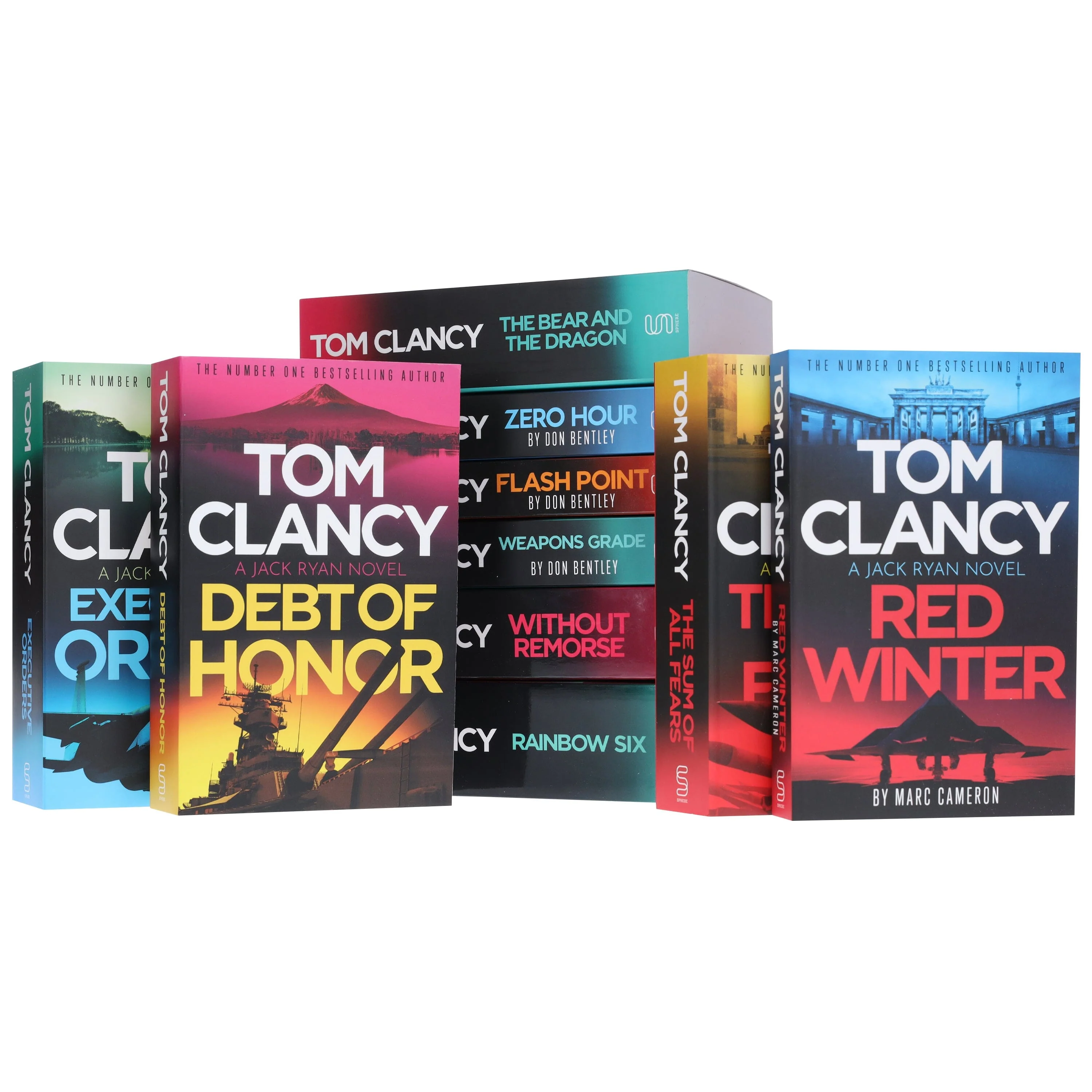 A Jack Ryan, JR & John Clark Novels by Tom Clancy 10 Books Collection Set - Fiction - Paperback - Image 4