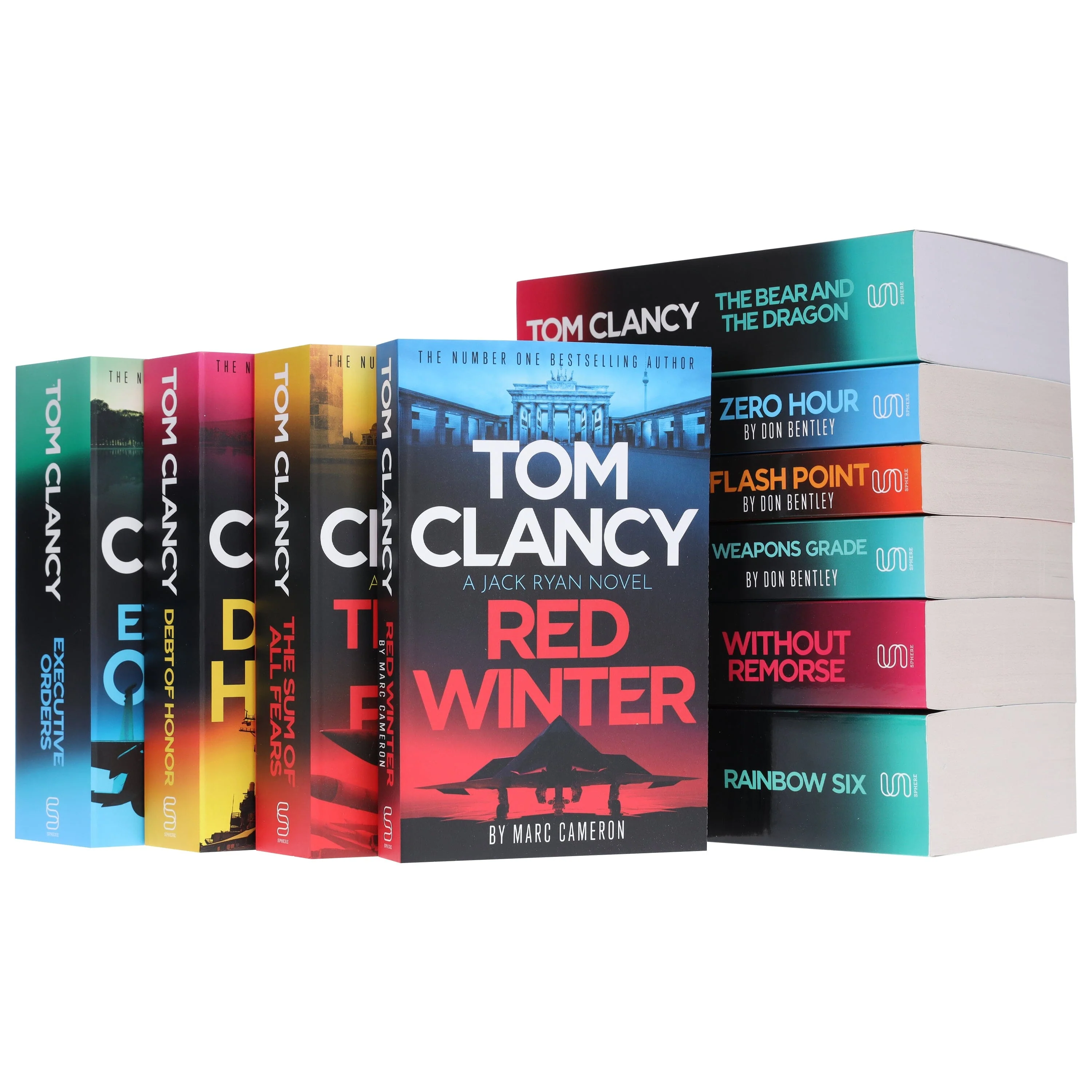 A Jack Ryan, JR & John Clark Novels by Tom Clancy 10 Books Collection Set - Fiction - Paperback - Image 5