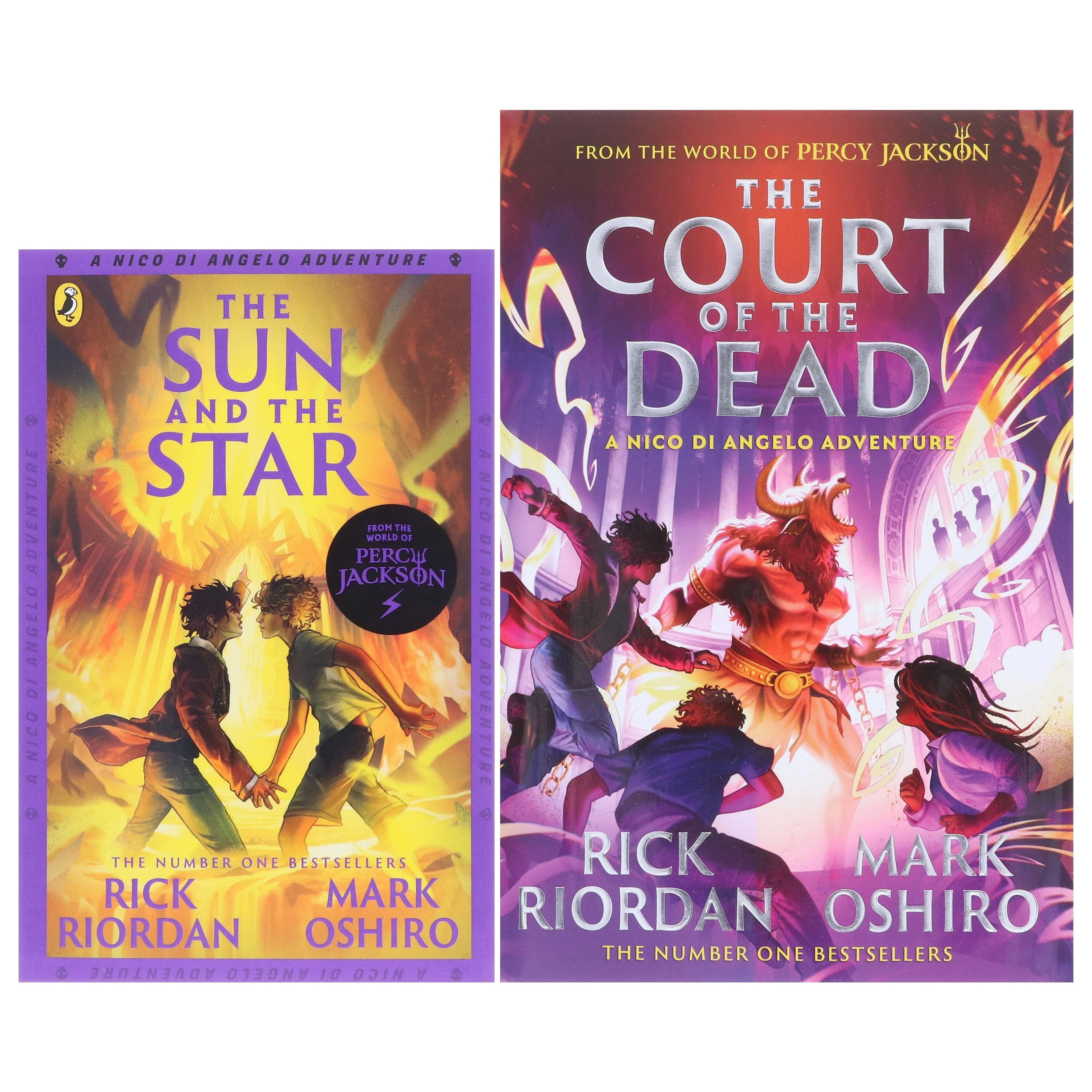 A Nico di Angelo Adventures Series by Rick Riordan & Mark Oshiro 2 Books Collection Set - Ages 9-17 - Paperback/Hardback - Image 2
