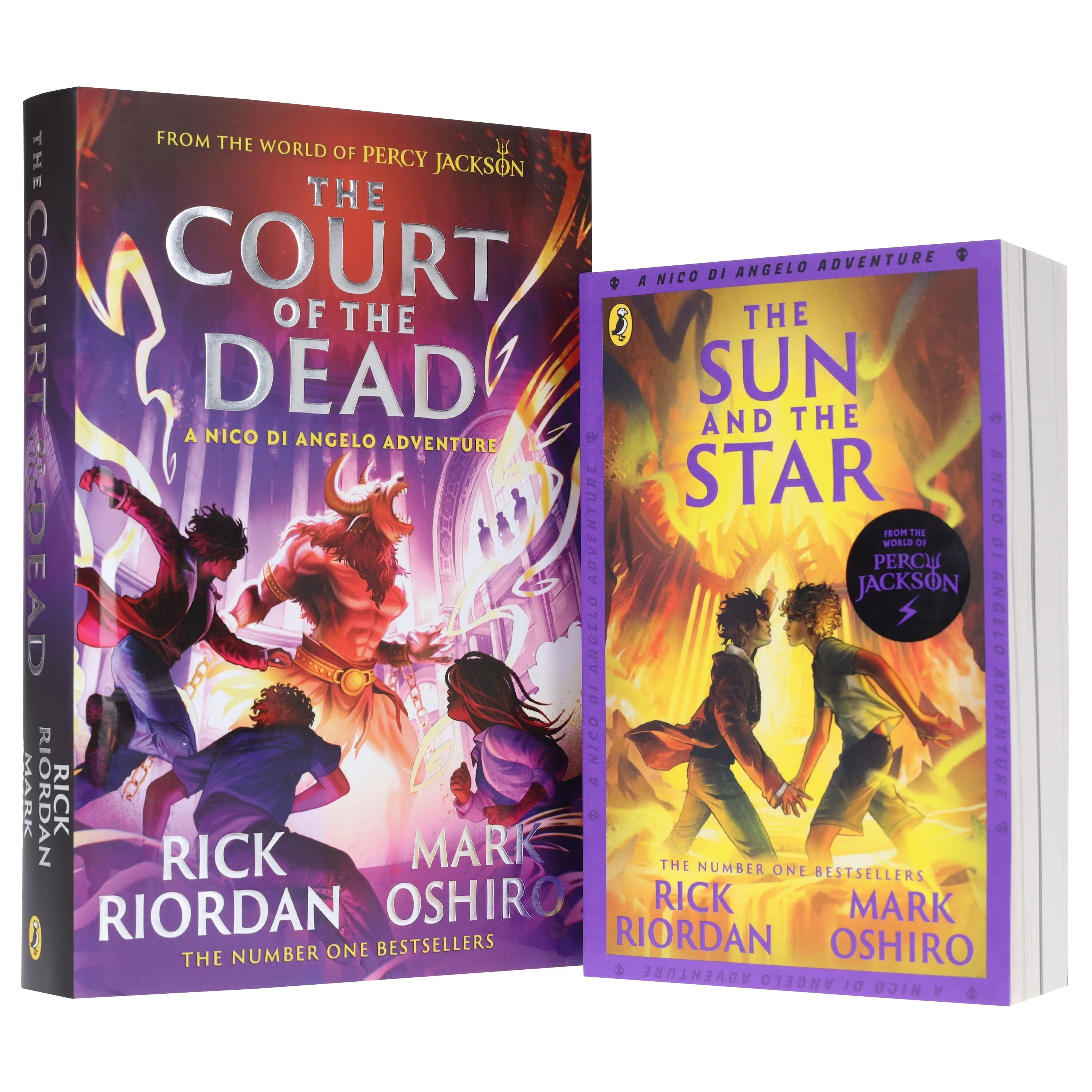 A Nico di Angelo Adventures Series by Rick Riordan & Mark Oshiro 2 Books Collection Set - Ages 9-17 - Paperback/Hardback - Image 4