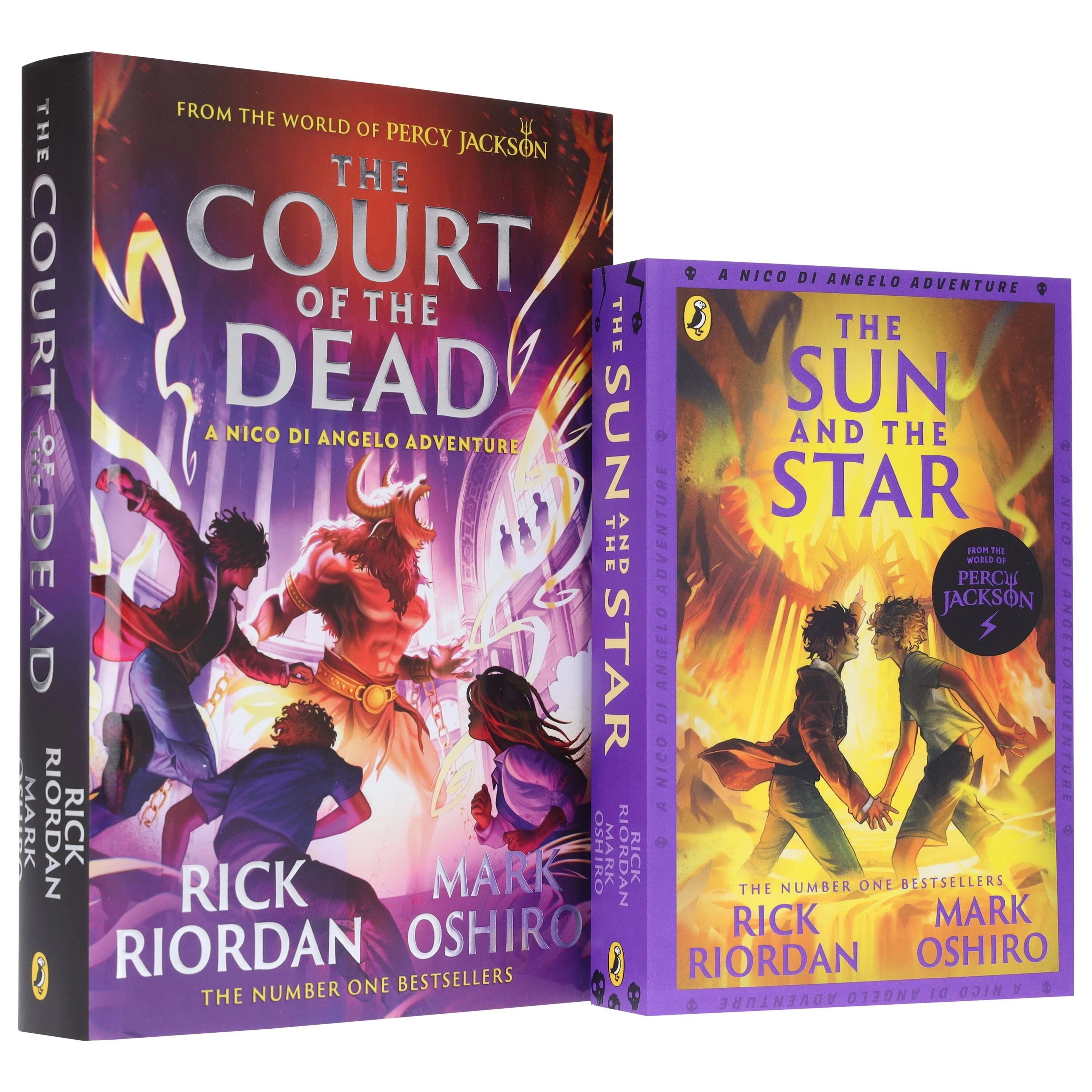 A Nico di Angelo Adventures Series by Rick Riordan & Mark Oshiro 2 Books Collection Set - Ages 9-17 - Paperback/Hardback - Image 5