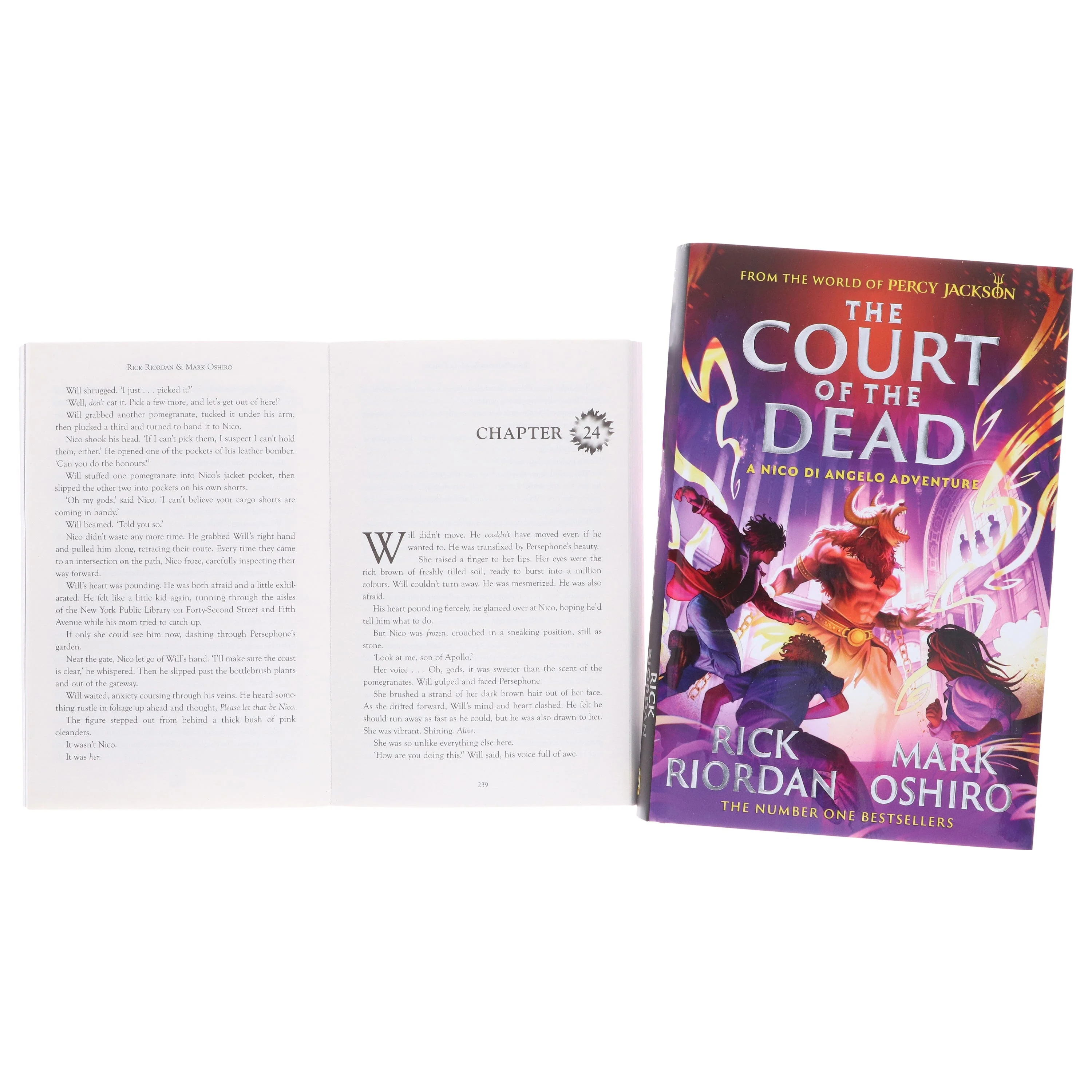 A Nico di Angelo Adventures Series by Rick Riordan & Mark Oshiro 2 Books Collection Set - Ages 9-17 - Paperback/Hardback - Image 7