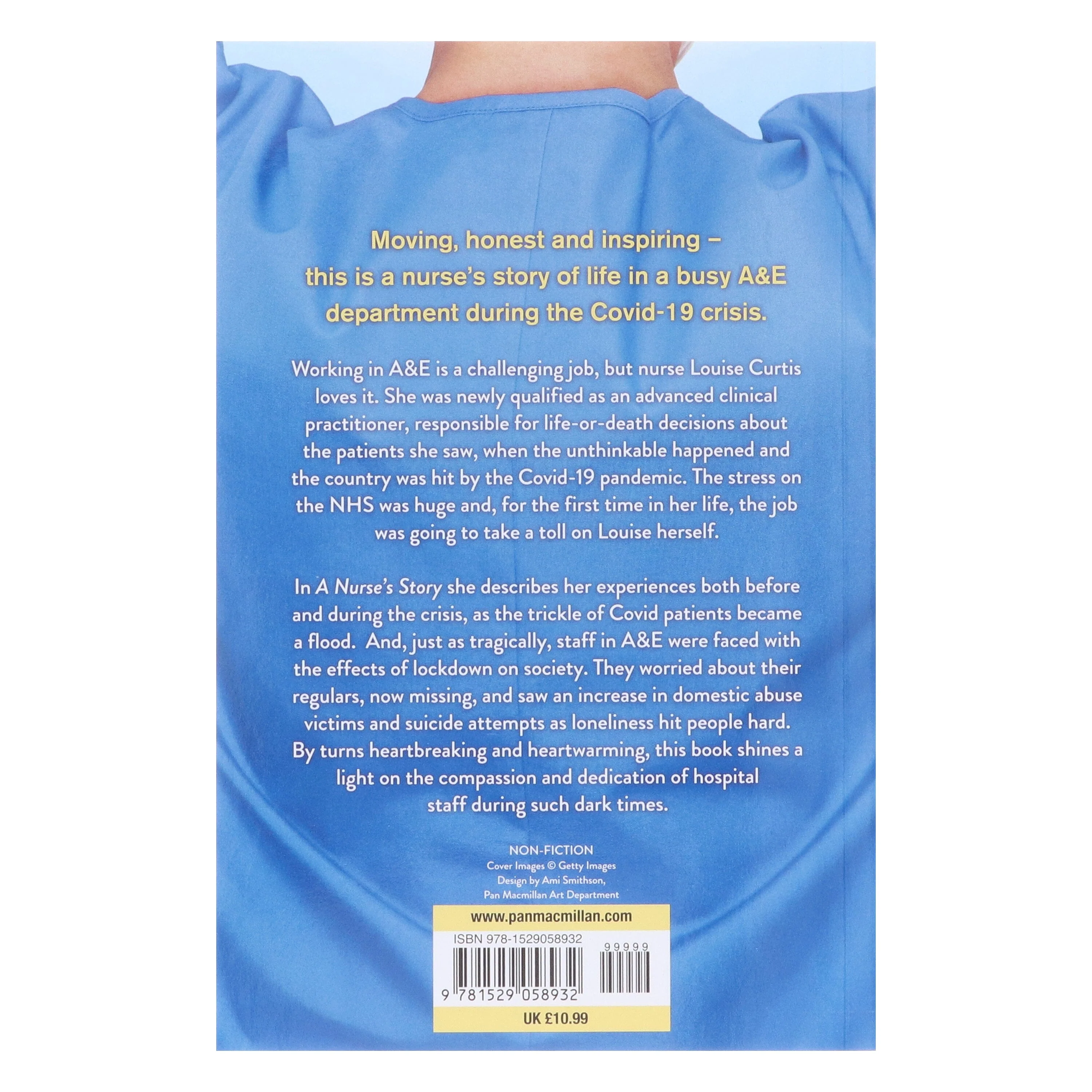 A Nurse's Story: My Life in A&E During the Covid Crisis by Louise Curtis & Sarah Johnson - Non Fiction - Paperback - Image 3