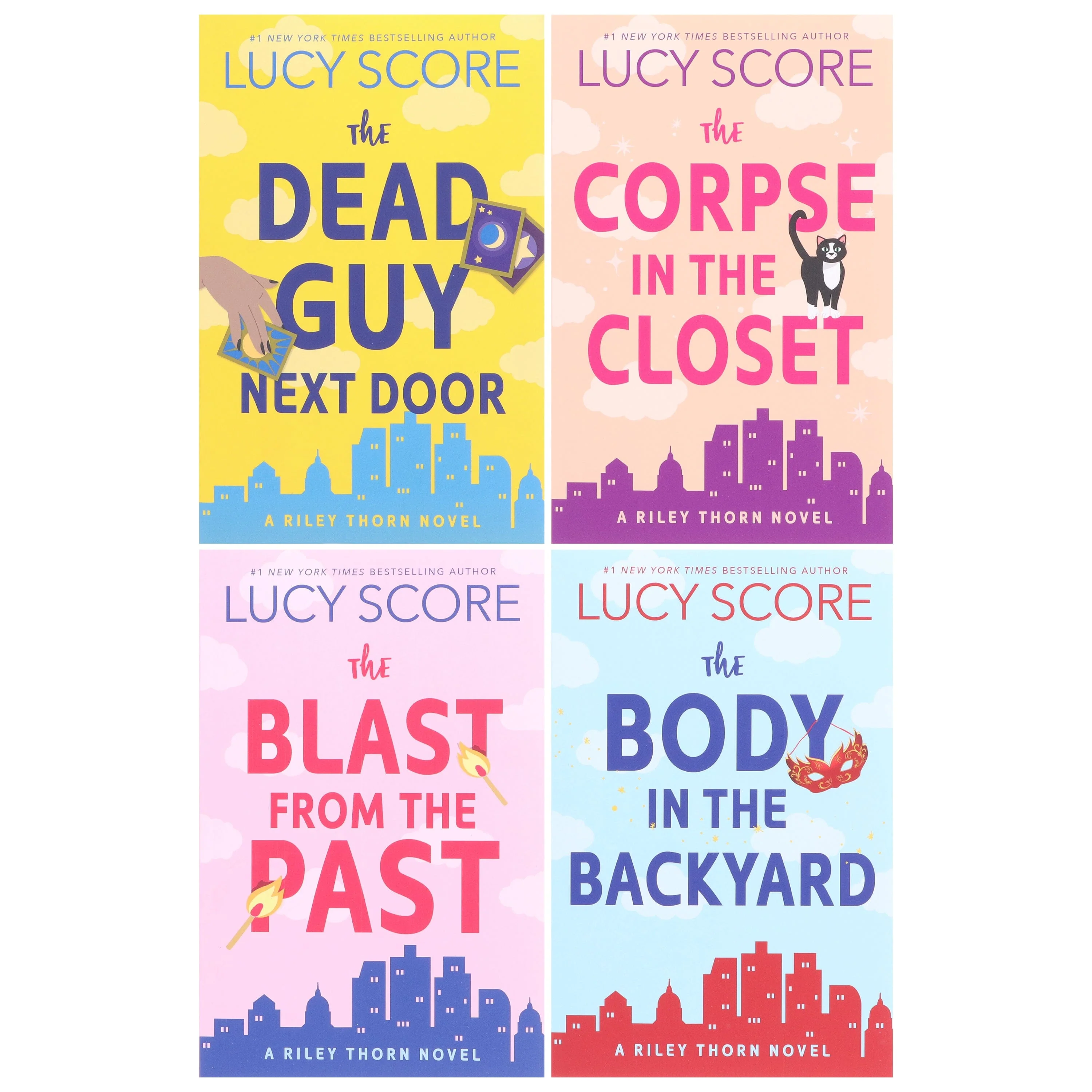 A Riley Thorn Novel Series by Lucy Score 4 Books Collection Set - Fiction - Paperback - Image 2