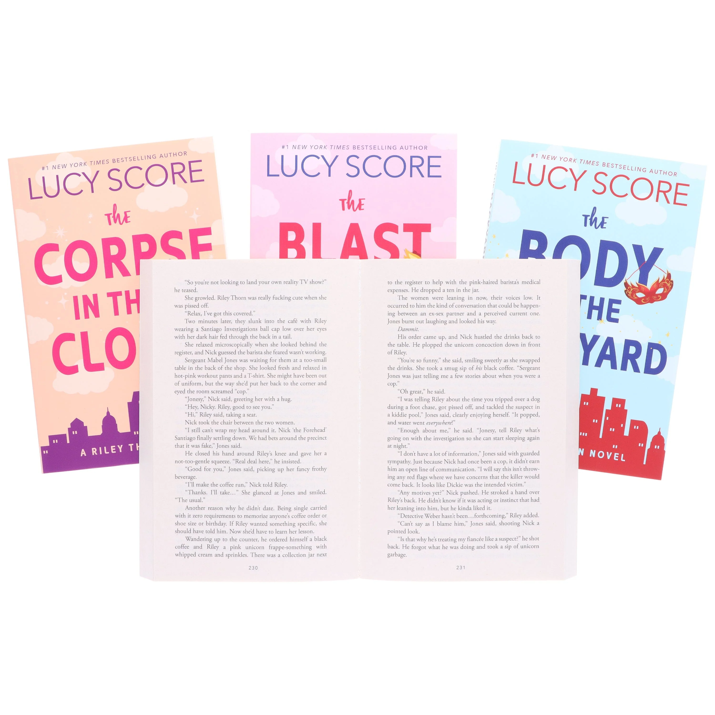 A Riley Thorn Novel Series by Lucy Score 4 Books Collection Set - Fiction - Paperback - Image 7