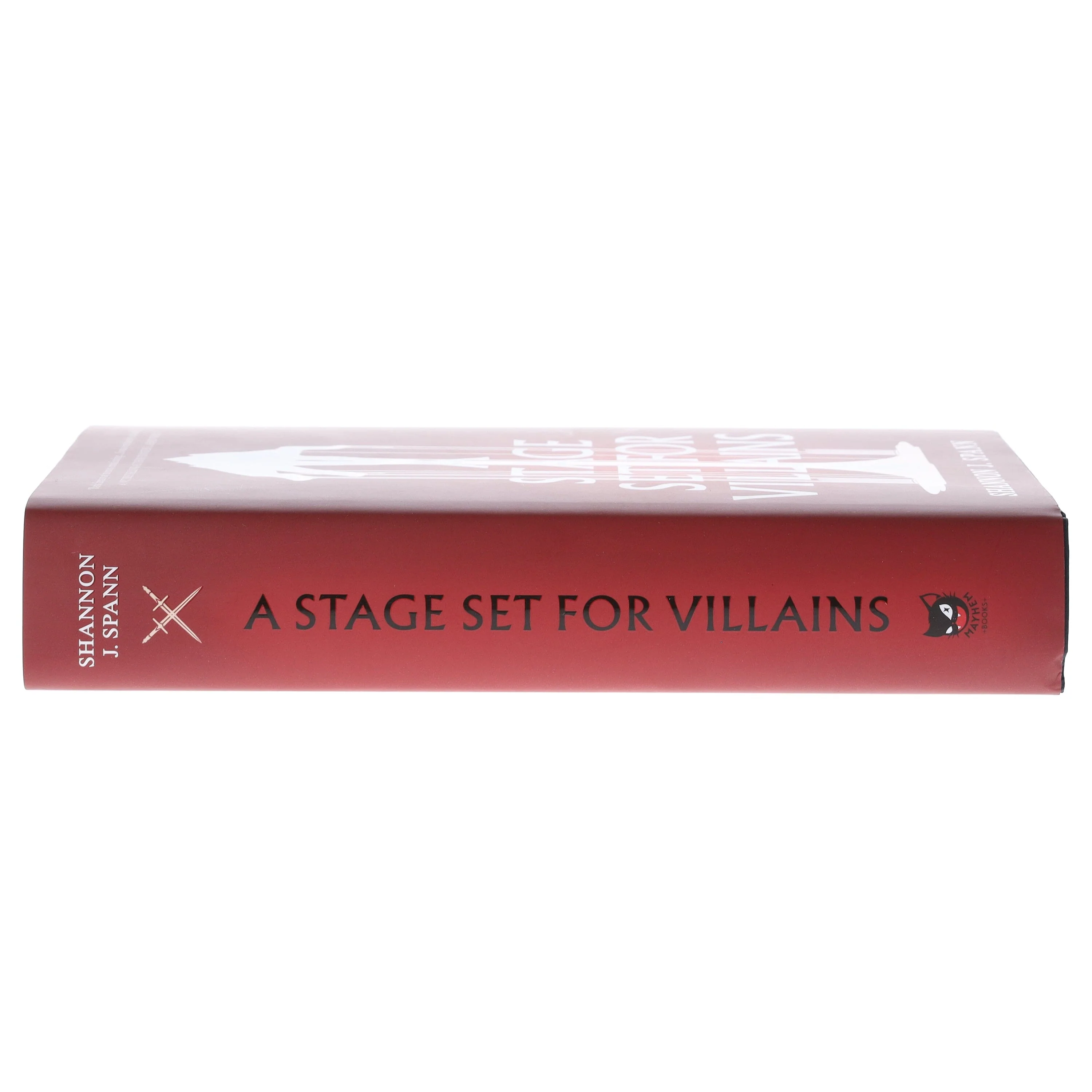 A Stage Set for Villains by Shannon J. Spann - Fiction - Hardback - Image 4