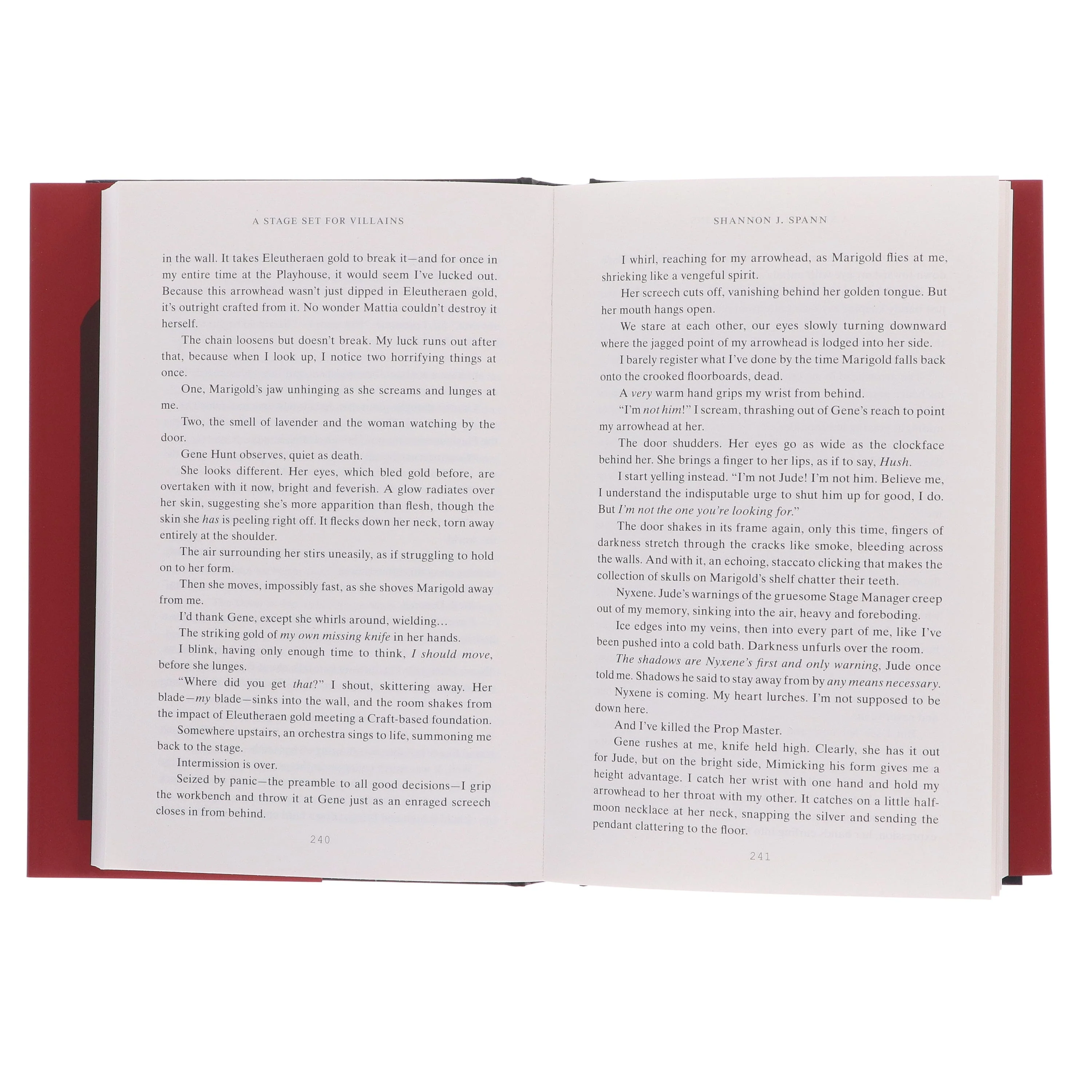 A Stage Set for Villains by Shannon J. Spann - Fiction - Hardback - Image 5