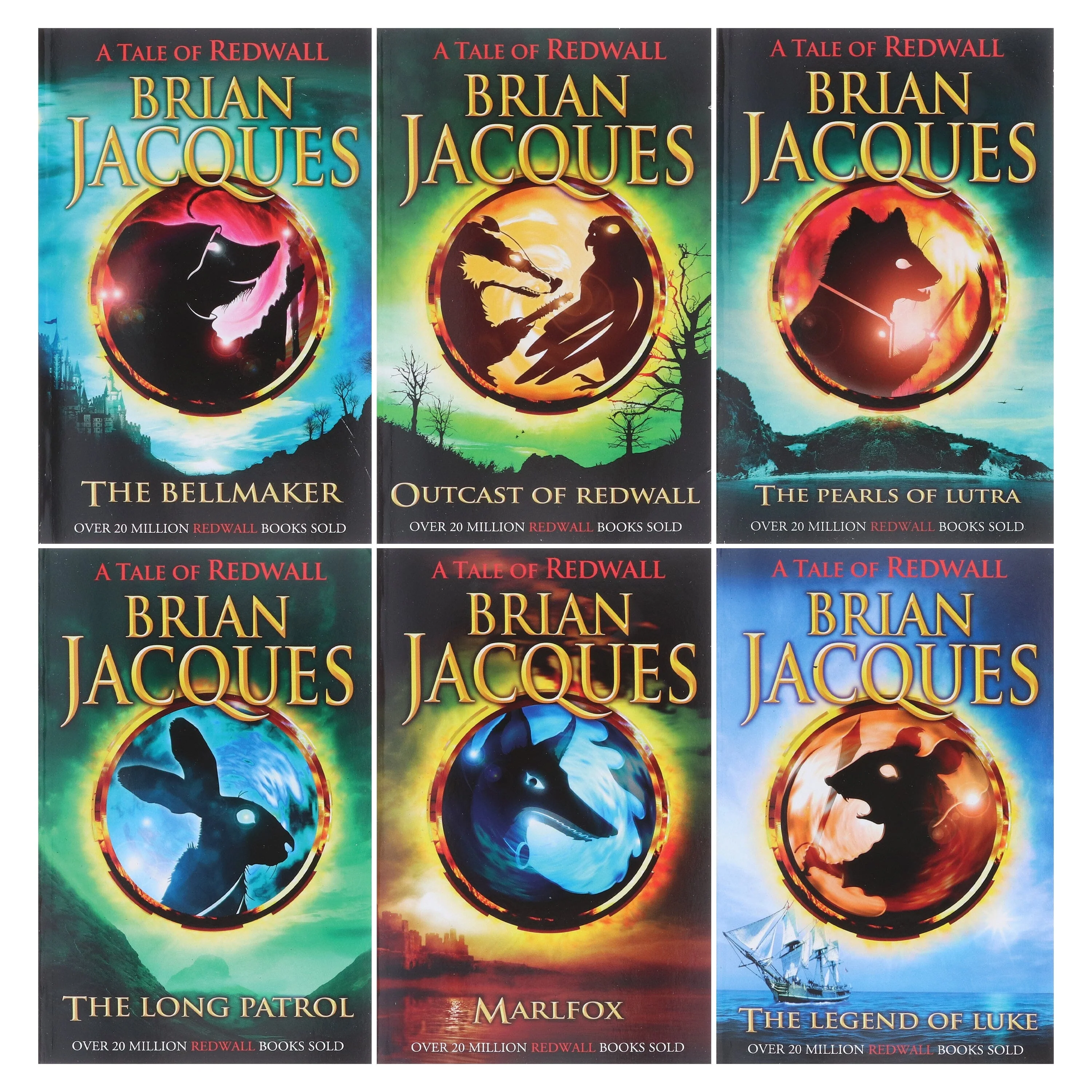A Tale of Redwall Series (Book 7-12) by Brian Jacques 6 Books Collection Set - Ages 9+ - Paperback - Image 2