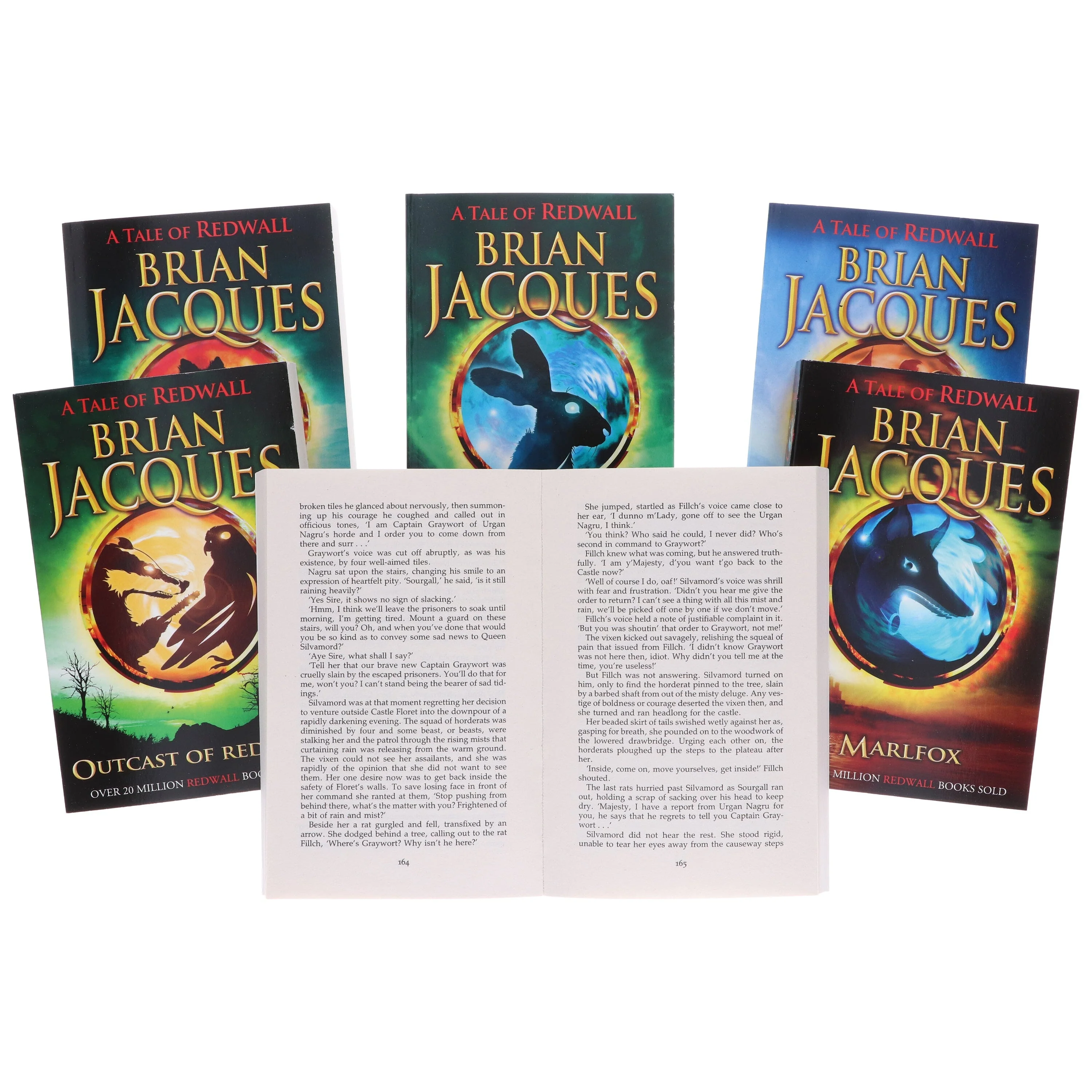 A Tale of Redwall Series (Book 7-12) by Brian Jacques 6 Books Collection Set - Ages 9+ - Paperback - Image 8