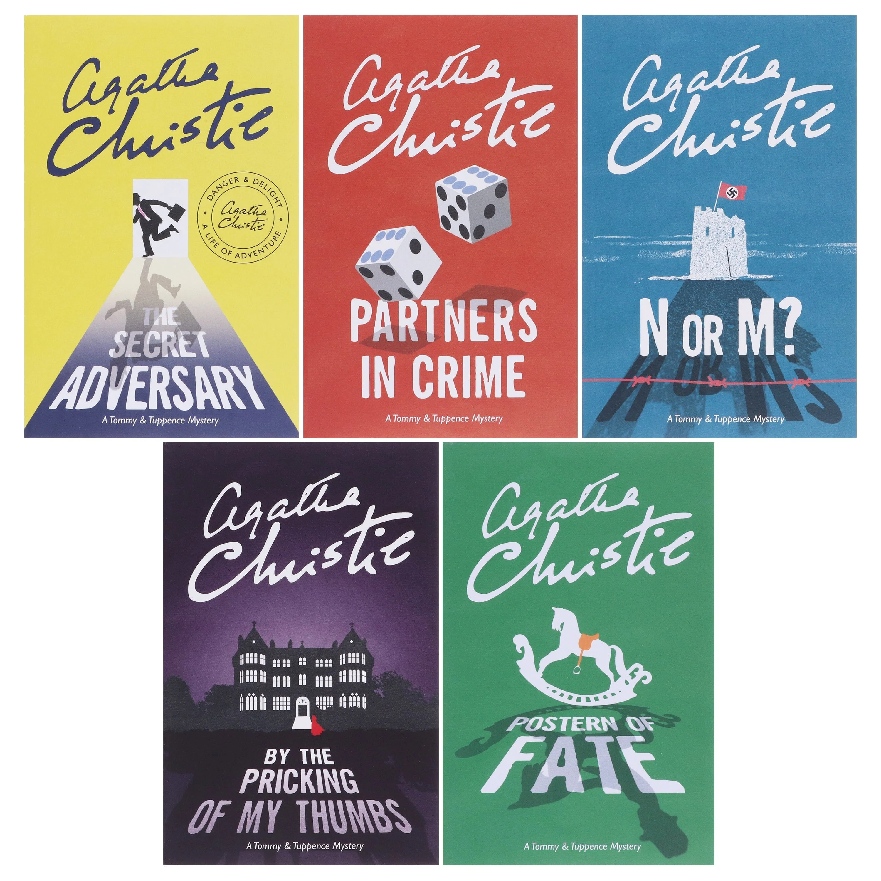 A Tommy and Tuppence Mystery Series by Agatha Christie 5 Books Collection Set - Fiction - Paperback - Image 2