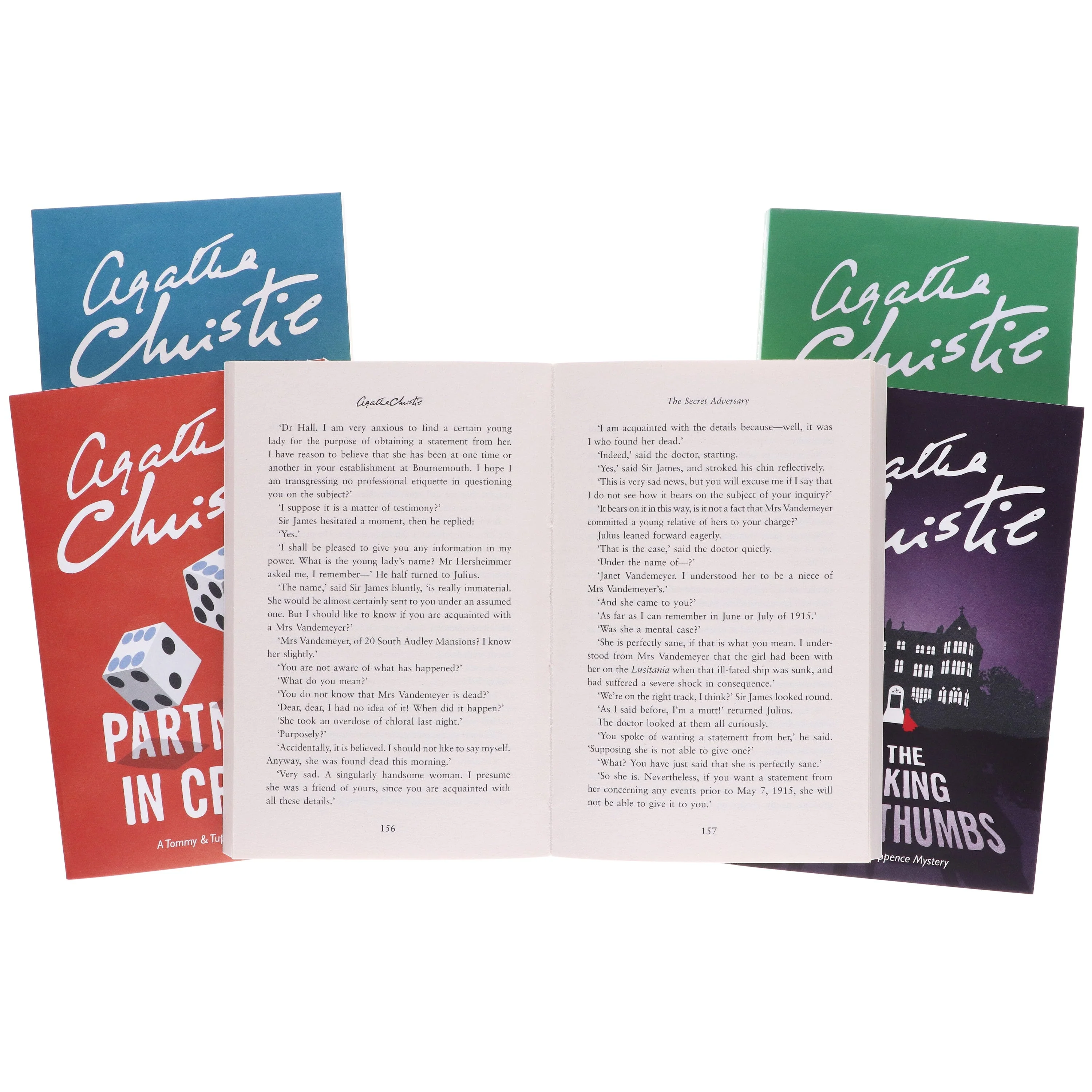 A Tommy and Tuppence Mystery Series by Agatha Christie 5 Books Collection Set - Fiction - Paperback - Image 7