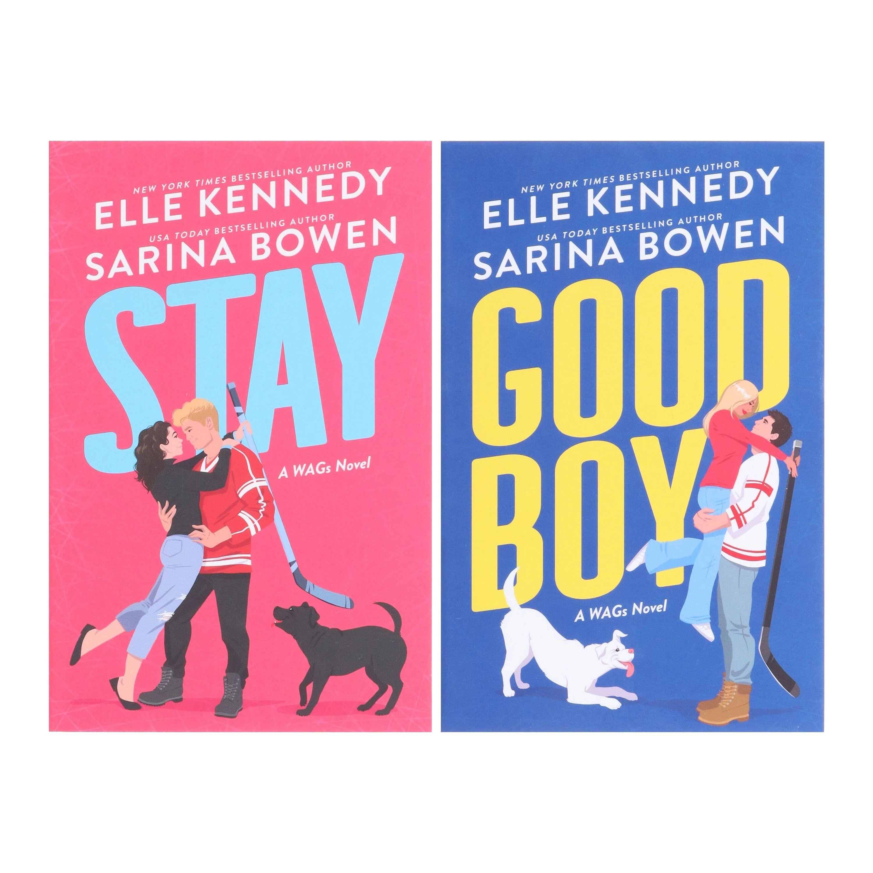 A WAGs Series by Elle Kennedy & Sarina Bowen 2 Books Sprayed Edges Collection Set - Fiction - Paperback - Image 2