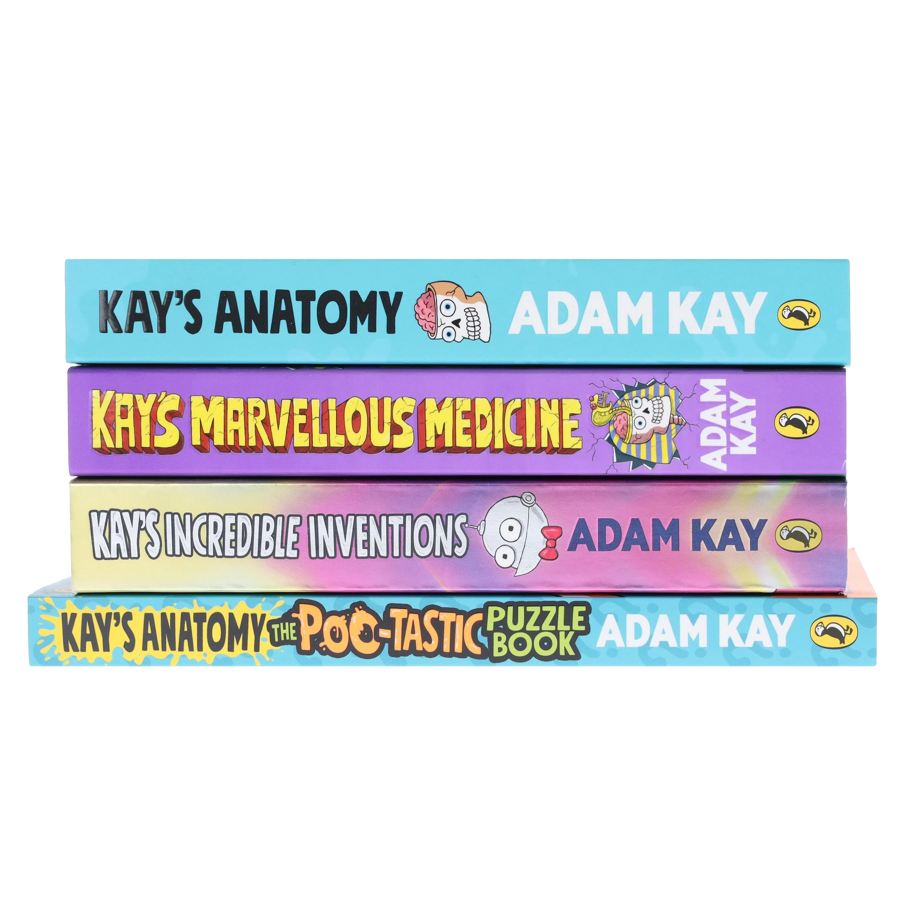 Adam Kay's Incredible Inventions, Marvellous Medicine, Anatomy & The Poo-Tastic Puzzle Book: 4 Books Collection Set - Ages 7+ - Paperback - Image 6