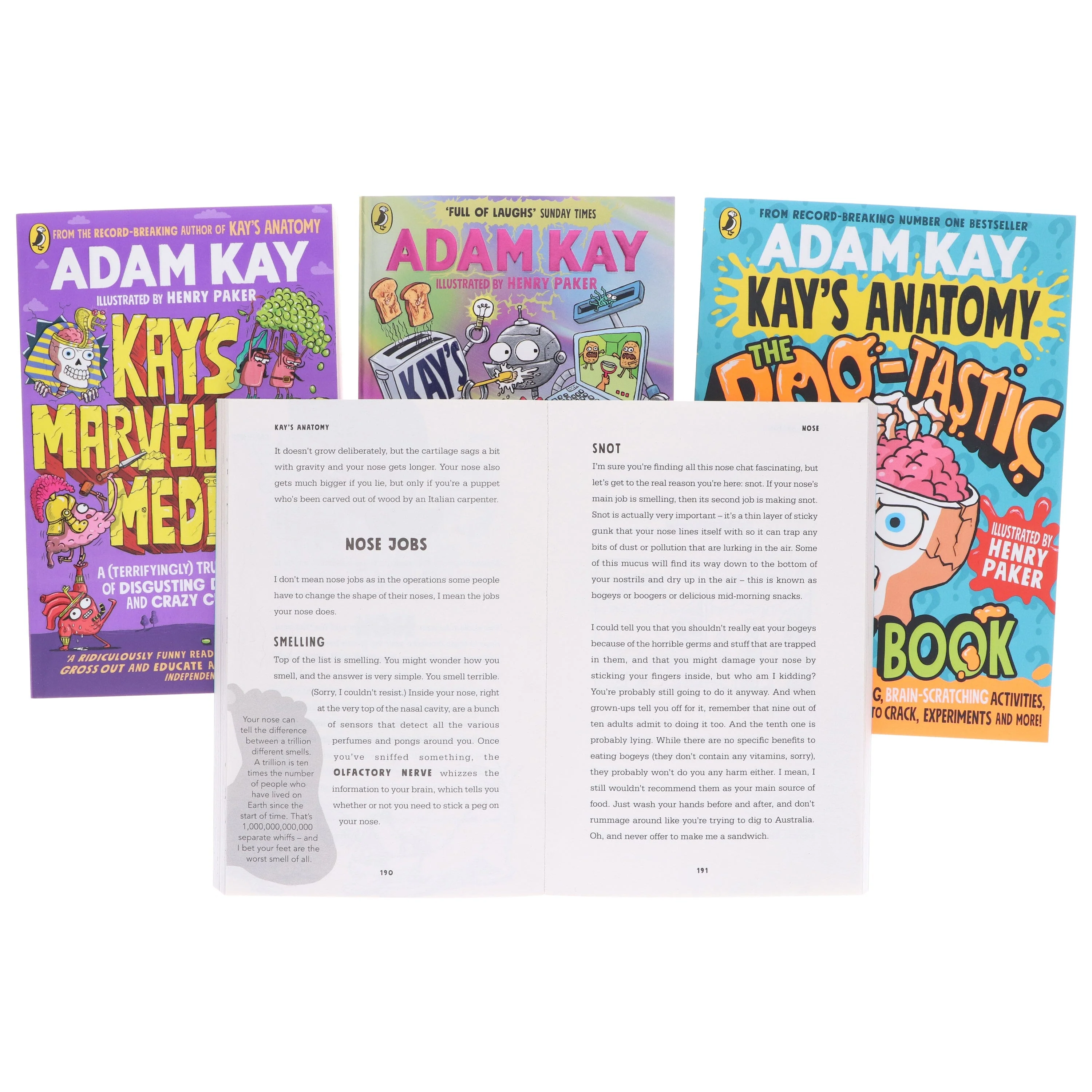 Adam Kay's Incredible Inventions, Marvellous Medicine, Anatomy & The Poo-Tastic Puzzle Book: 4 Books Collection Set - Ages 7+ - Paperback - Image 7