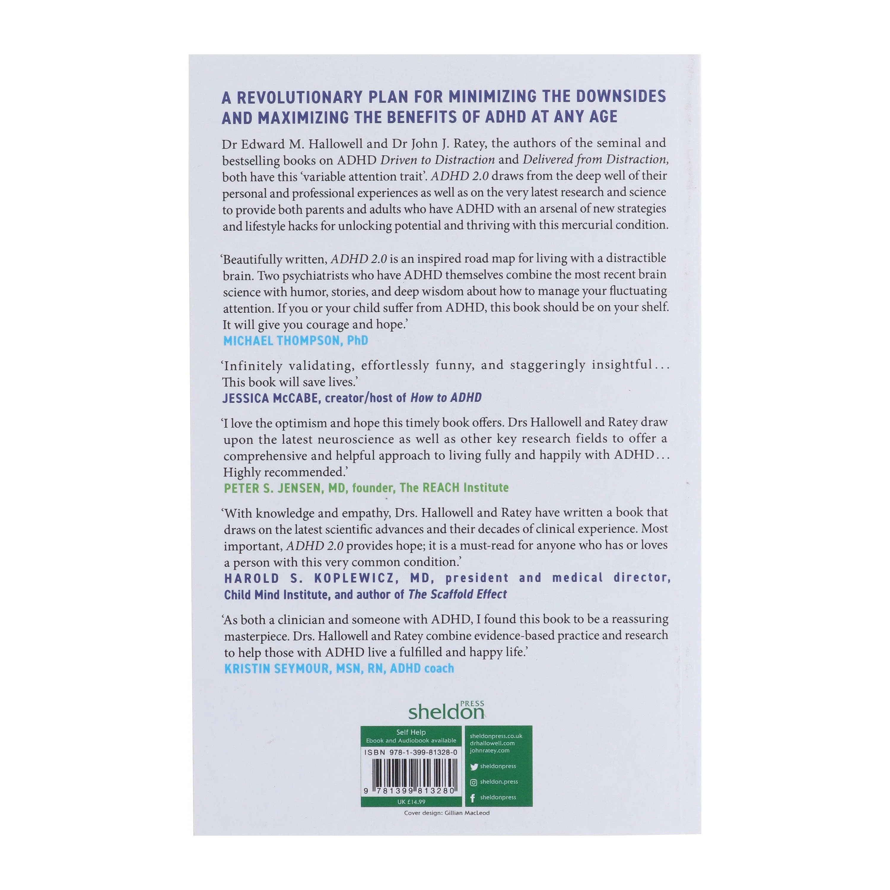ADHD 2.0: New Science and Essential Strategies for Thriving with Distraction - from Childhood through Adulthood by Edward M. Hallowell & John J. Ratey - Non Fiction - Paperback - Image 3
