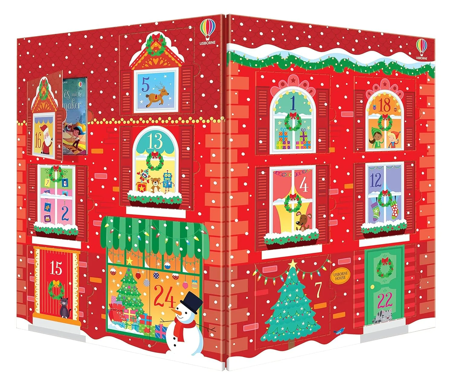 Usborne Advent Christmas Calendar Book (Red): 24 Books Collection Set - Ages 3+ - Paperback - Image 4