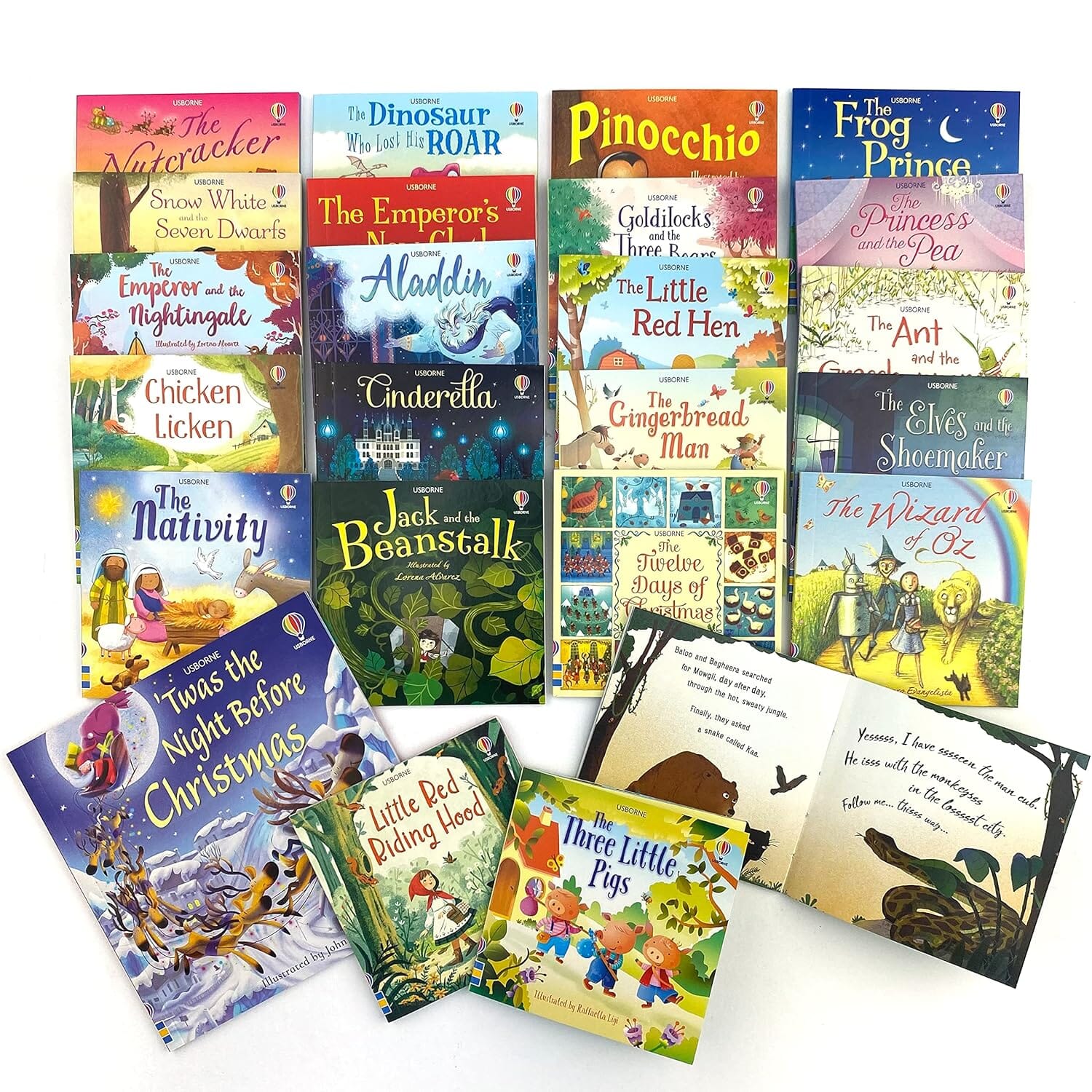 Usborne Advent Christmas Calendar Book (Red): 24 Books Collection Set - Ages 3+ - Paperback - Image 5