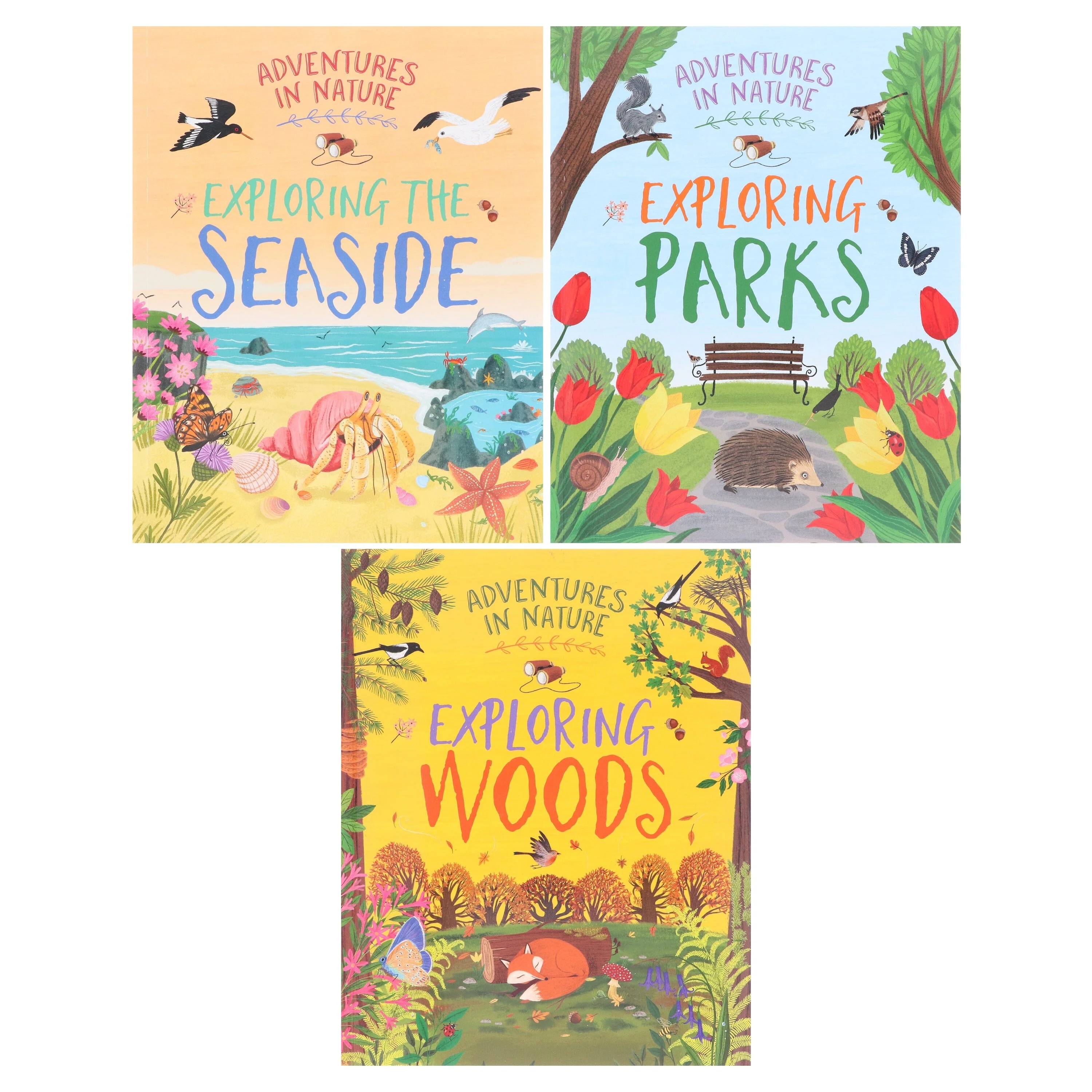 Adventures in Nature Series by Jen Green Illustrated 3 Picture Books Collection Set - Ages 7+ - Paperback - Image 2