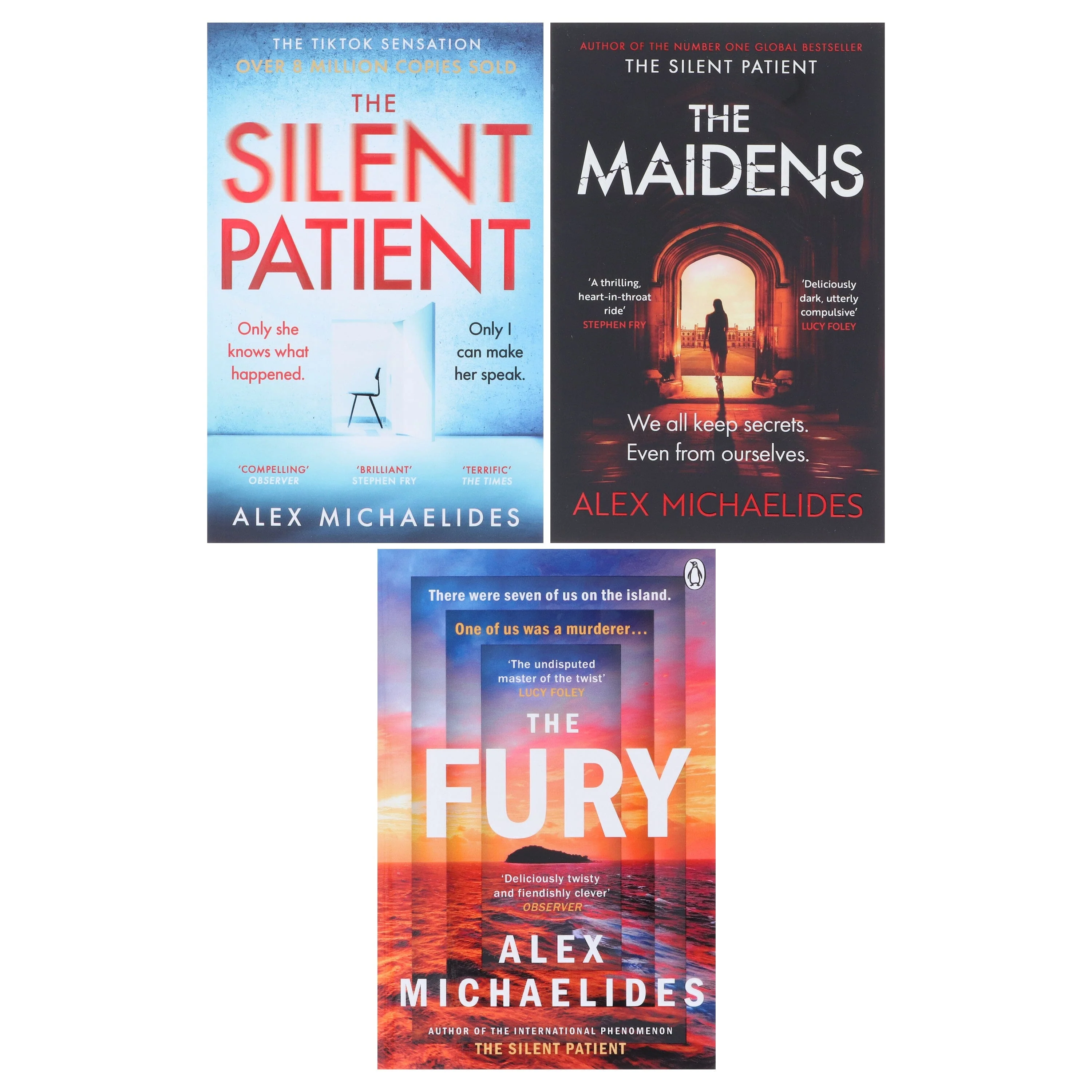 Alex Michaelides Thriller 3 Books Collection Set - Fiction - Paperback - Image 2