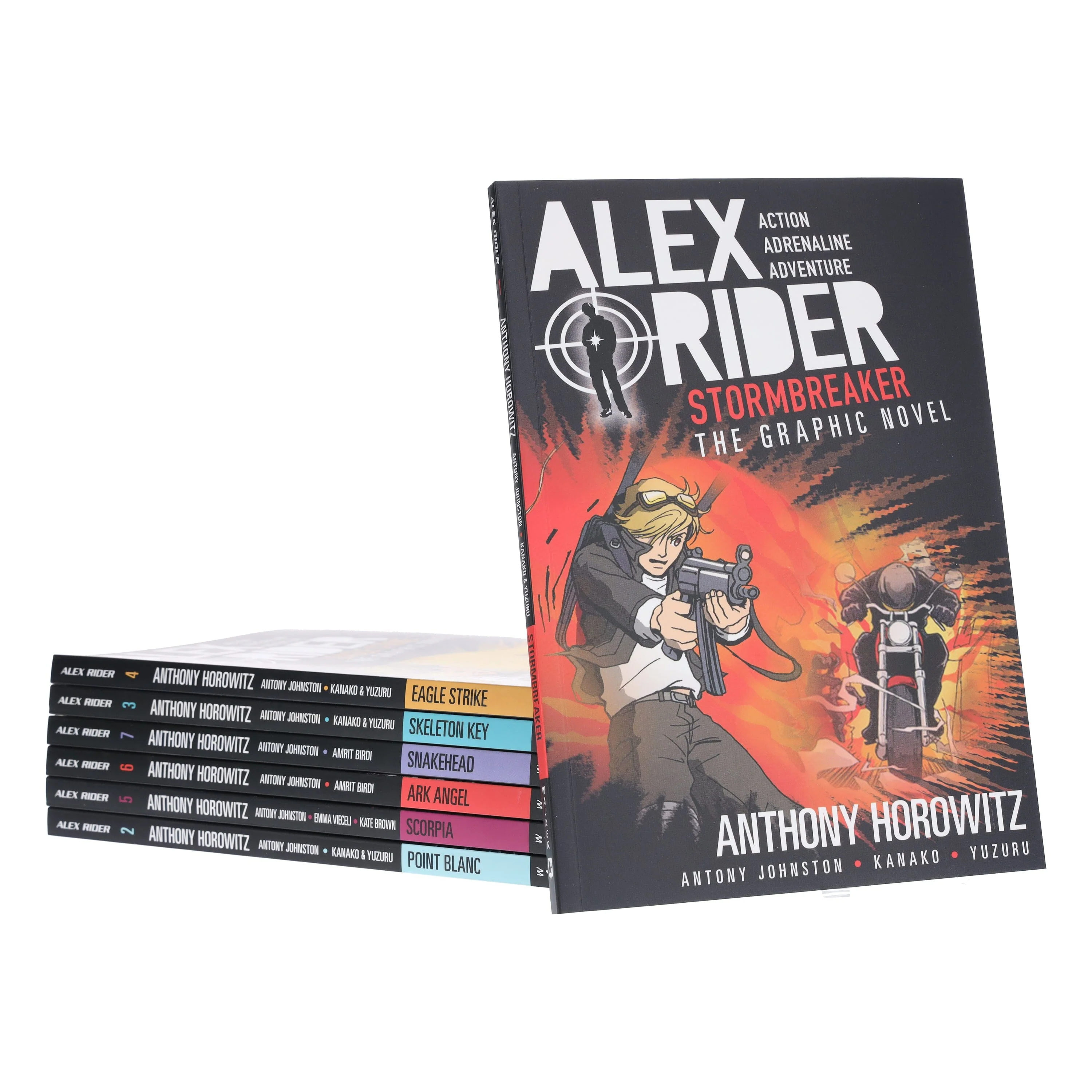 Alex Rider by Anthony Horowitz 7 Graphic Novel Adventures Box Set - Ages 8-16 - Paperback - Image 4