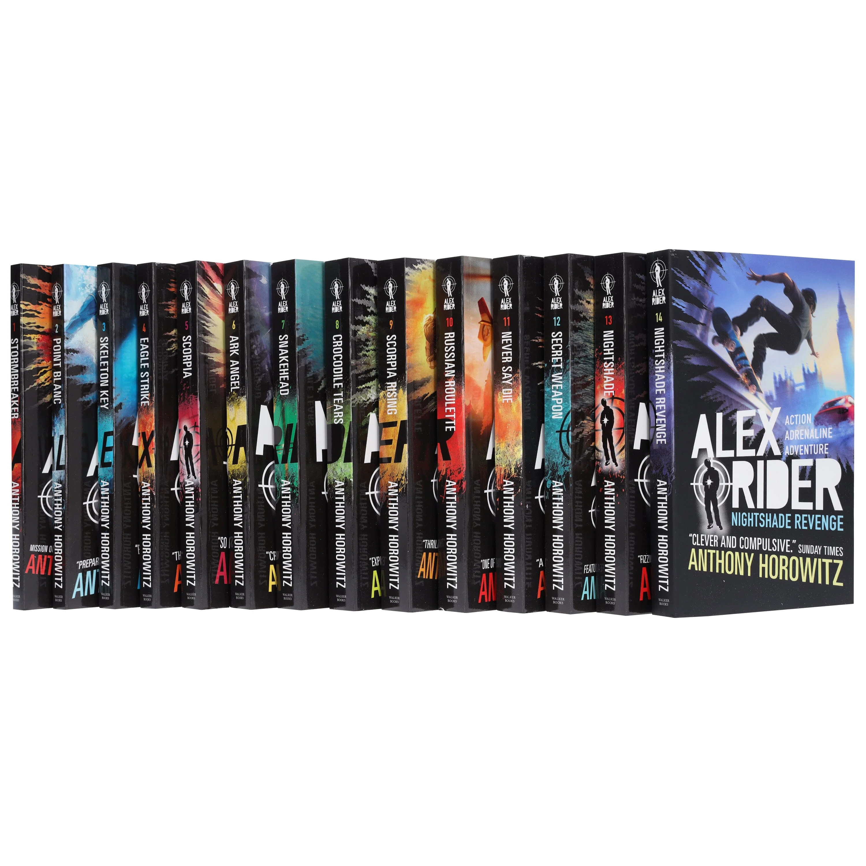 Alex Rider The Complete Missions by Anthony Horowitz: 14 Books Collection Set - Ages 9-14 - Paperback - Image 4