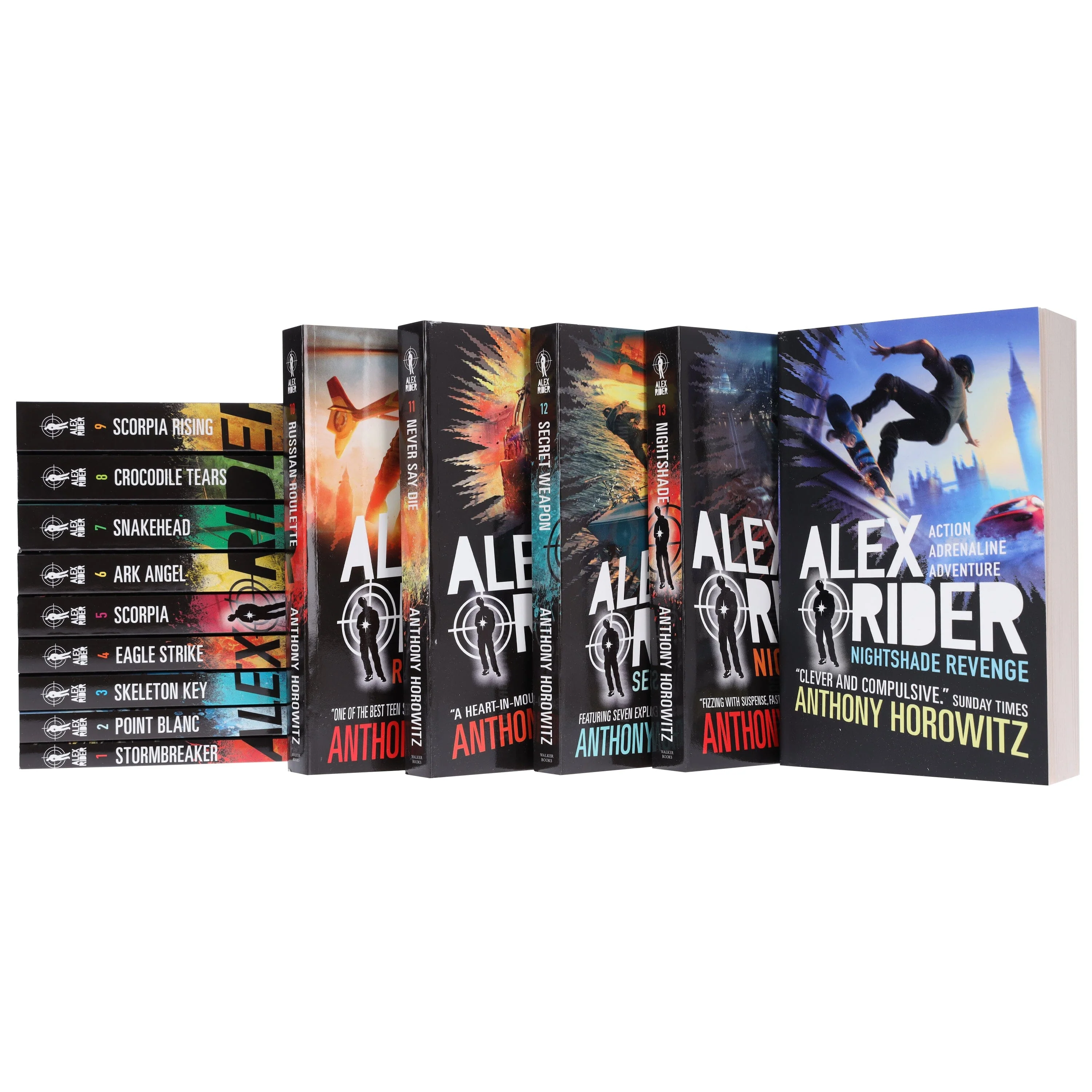 Alex Rider The Complete Missions by Anthony Horowitz: 14 Books Collection Set - Ages 9-14 - Paperback - Image 5