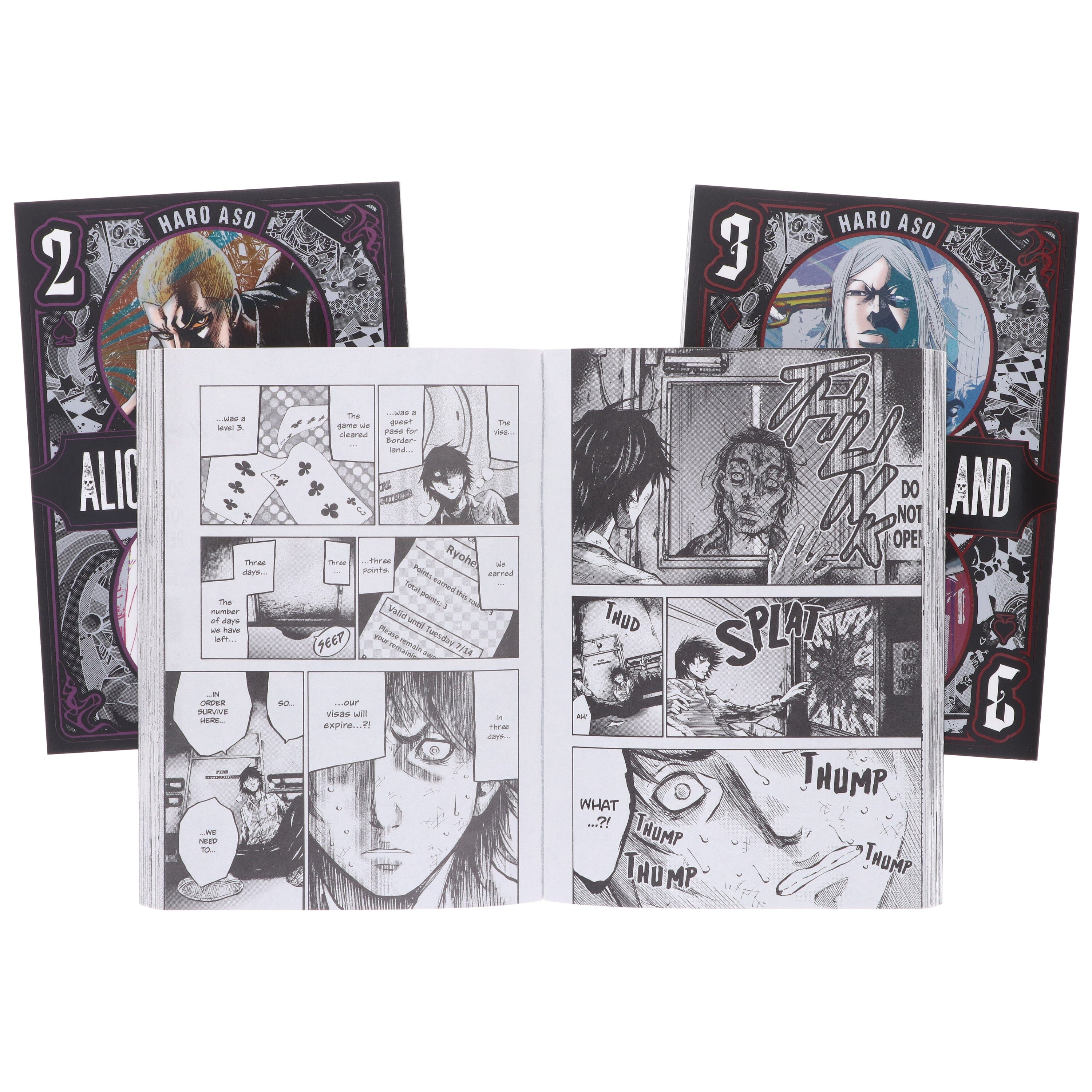 Alice in Borderland (Vol. 1-3) by Haro Aso 3 Books Collection Manga Set - Fiction - Paperback - Image 6