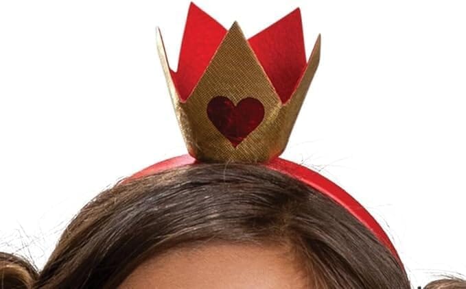 Alice's Adventures in Wonderland Book by Lewis Carroll With Alice in Wonderland Queen of Hearts Fancy Dress for Kids - Image 11