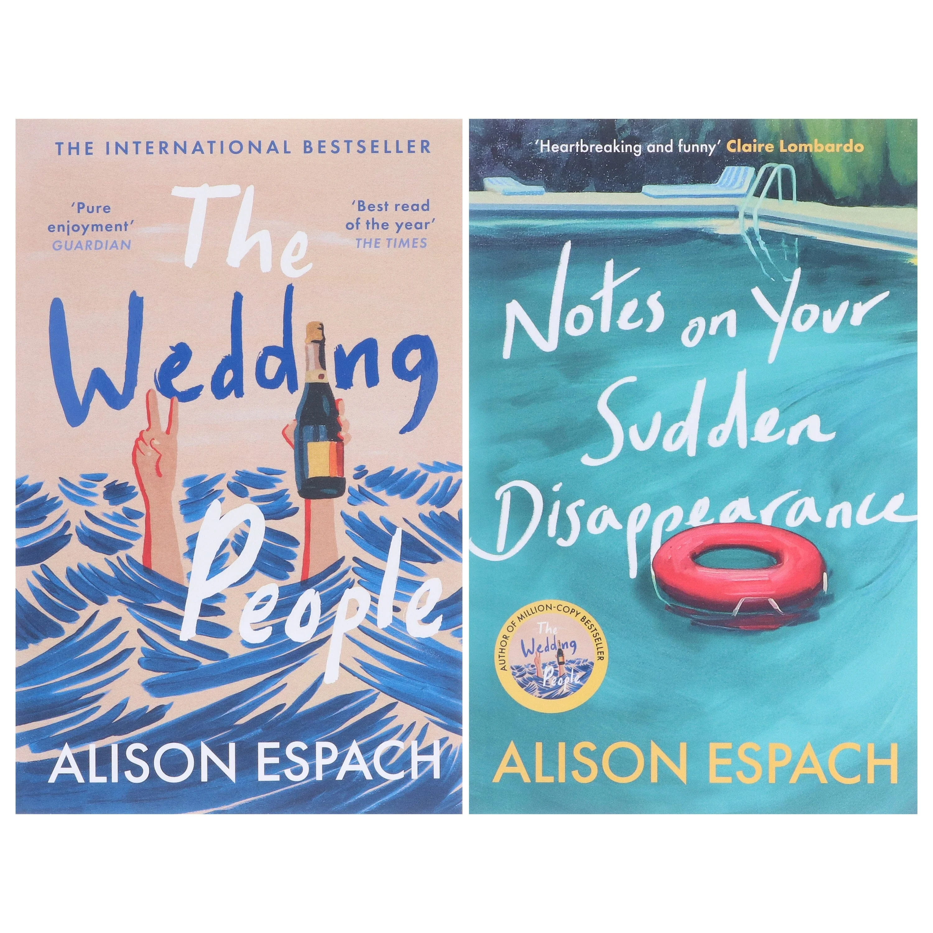 Alison Espach Collection (The Wedding People & Notes on Your Sudden Disappearance) 2 Books Set - Fiction - Paperback - Image 2