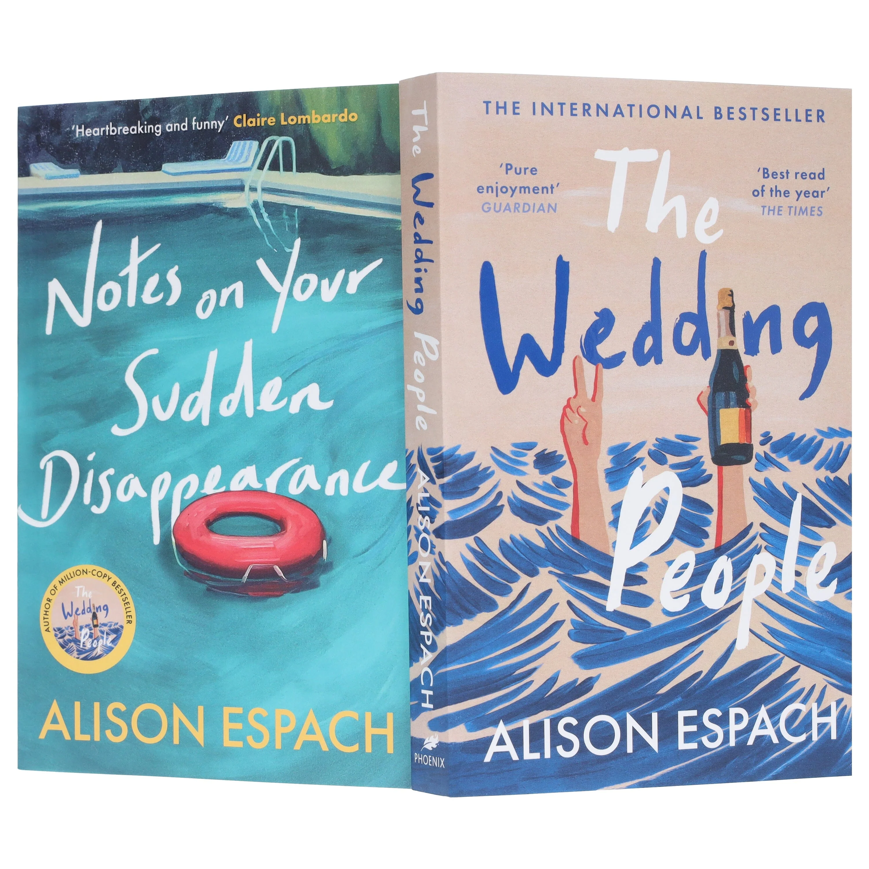 Alison Espach Collection (The Wedding People & Notes on Your Sudden Disappearance) 2 Books Set - Fiction - Paperback - Image 4