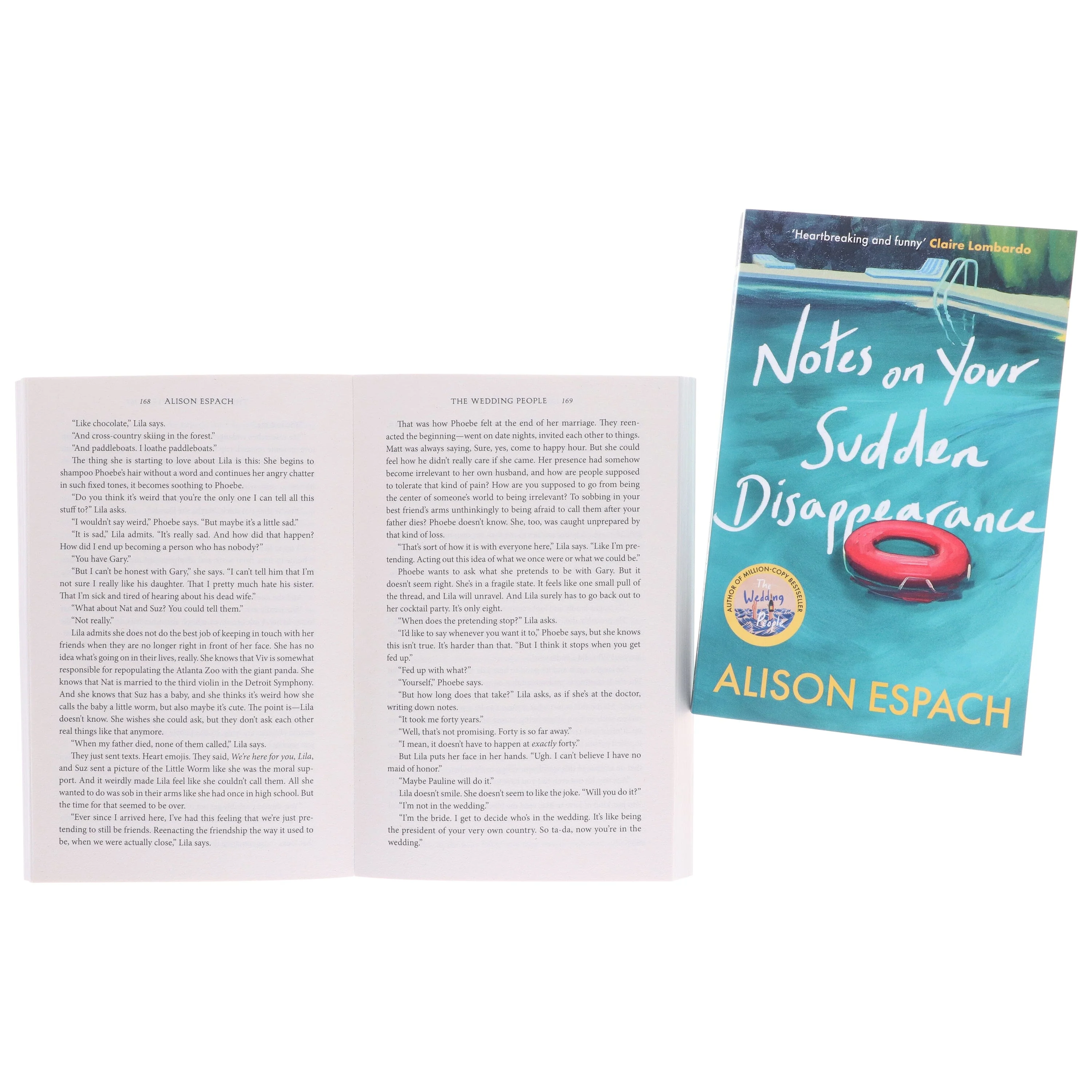 Alison Espach Collection (The Wedding People & Notes on Your Sudden Disappearance) 2 Books Set - Fiction - Paperback - Image 7
