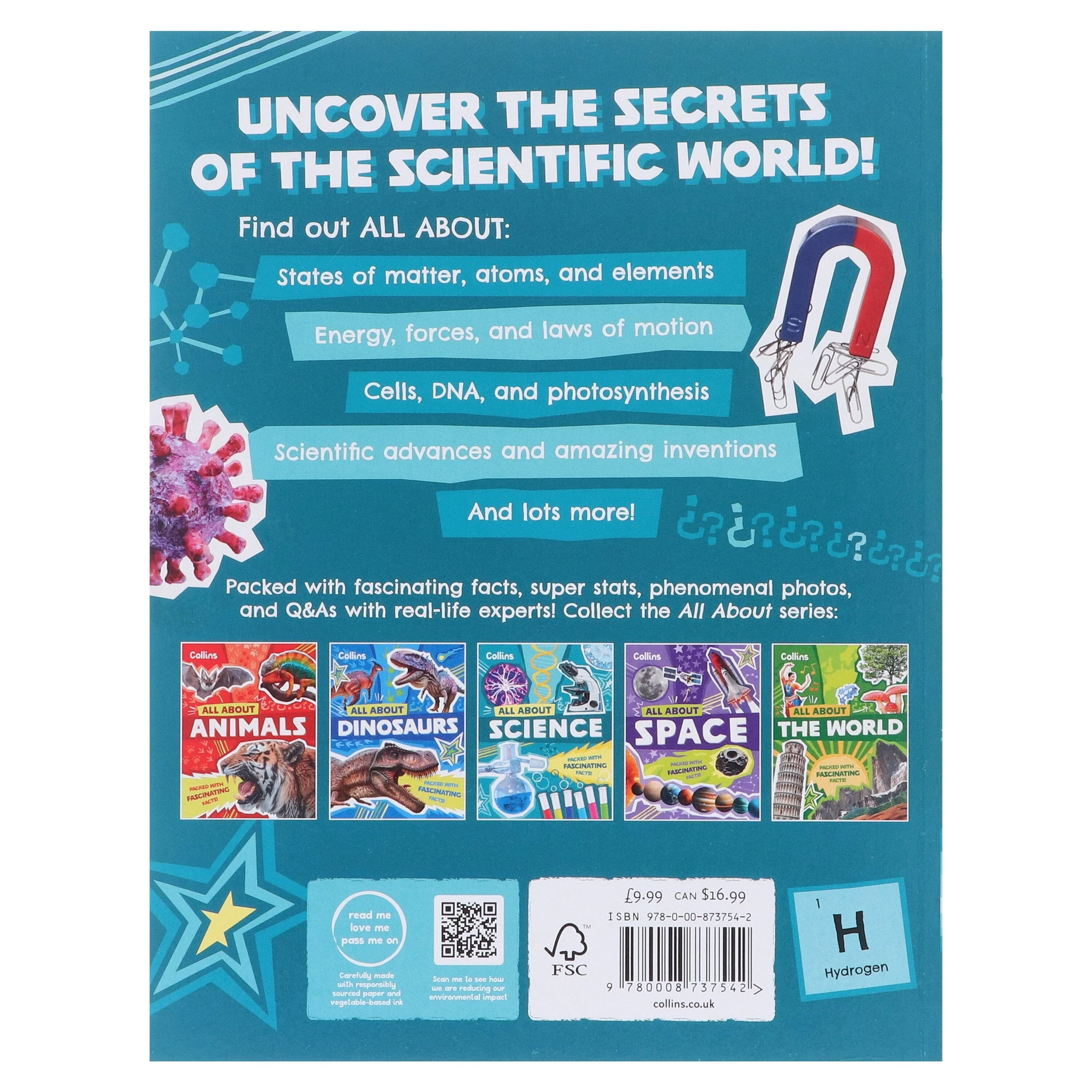 All About Science: Discover fascinating facts about science, technology and engineering by Collins Kids - Ages 7+ - Paperback - Image 3