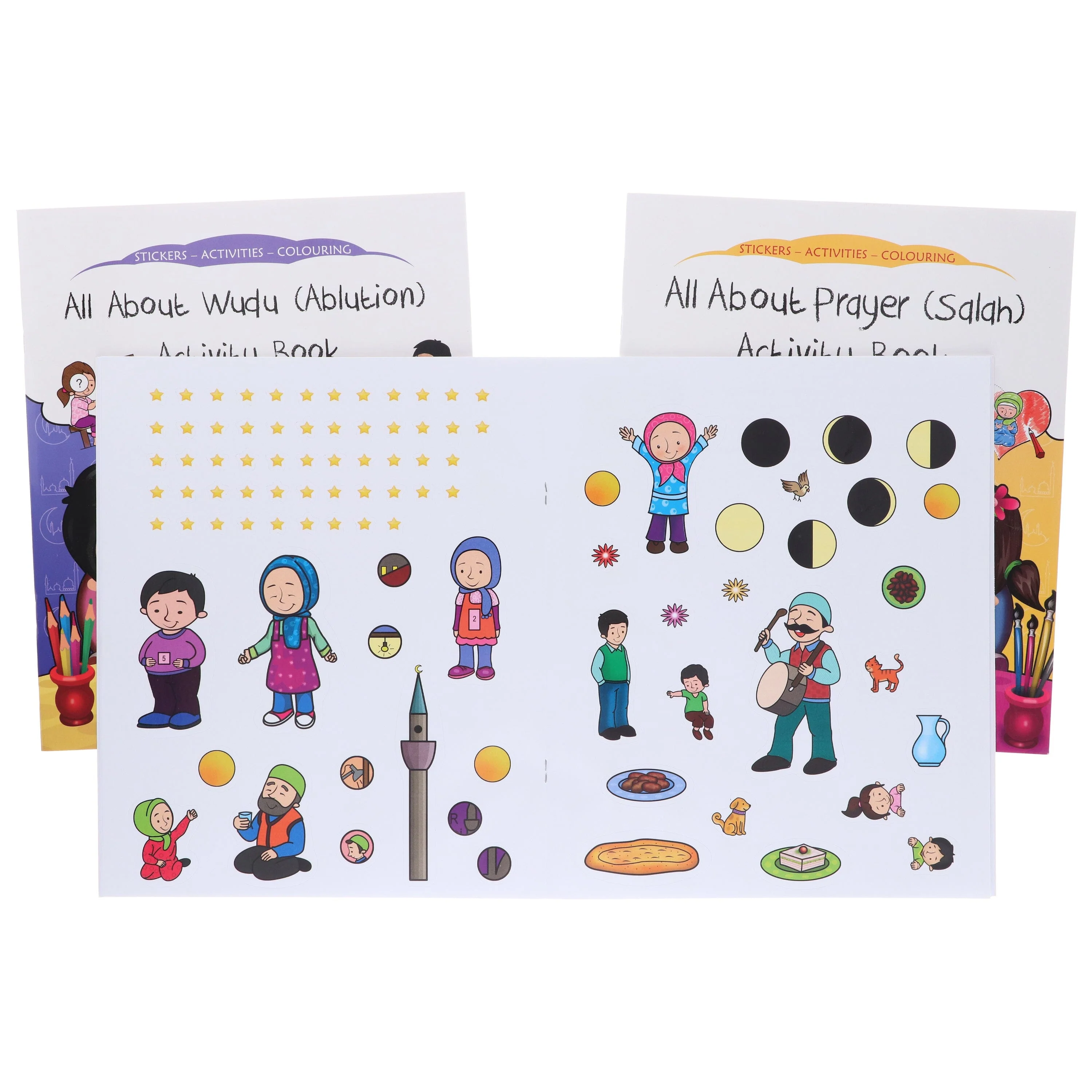 Discover Islam: Childrens Stickers, Activity & Colouring: 3 Books Collection Set By Aysenur Gunes - Ages 3-7 - Paperback - Image 5