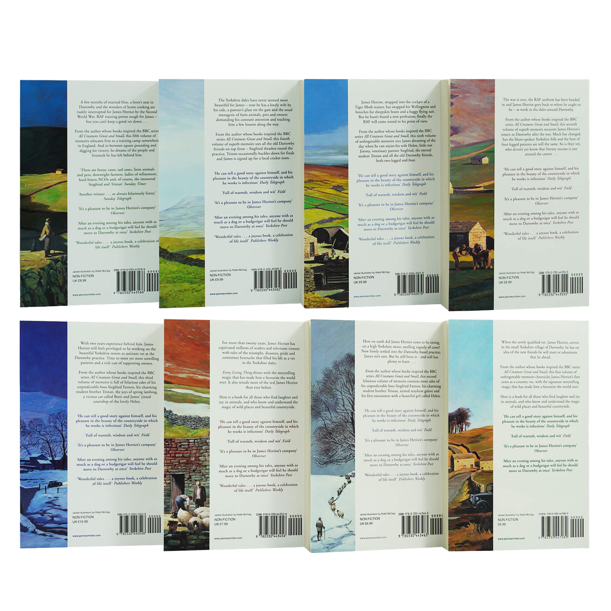 Damaged - All Creatures Great and Small: The Complete James Herriot 8 Books Set - Non-Fiction - Paperback - T 37 - Image 2