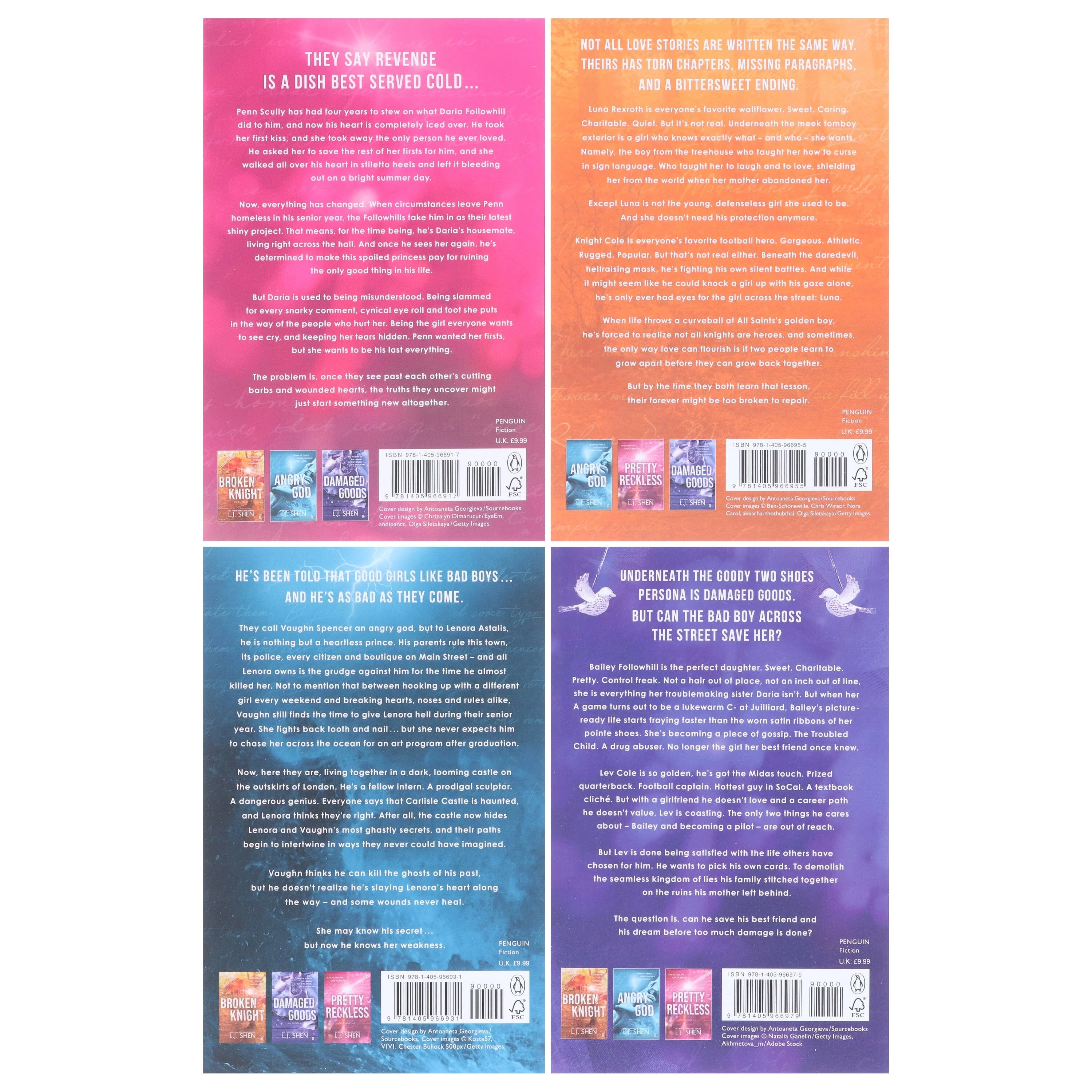 All Saints High Series by L. J. Shen 4 Books Collection Set - Fiction - Paperback - Image 3