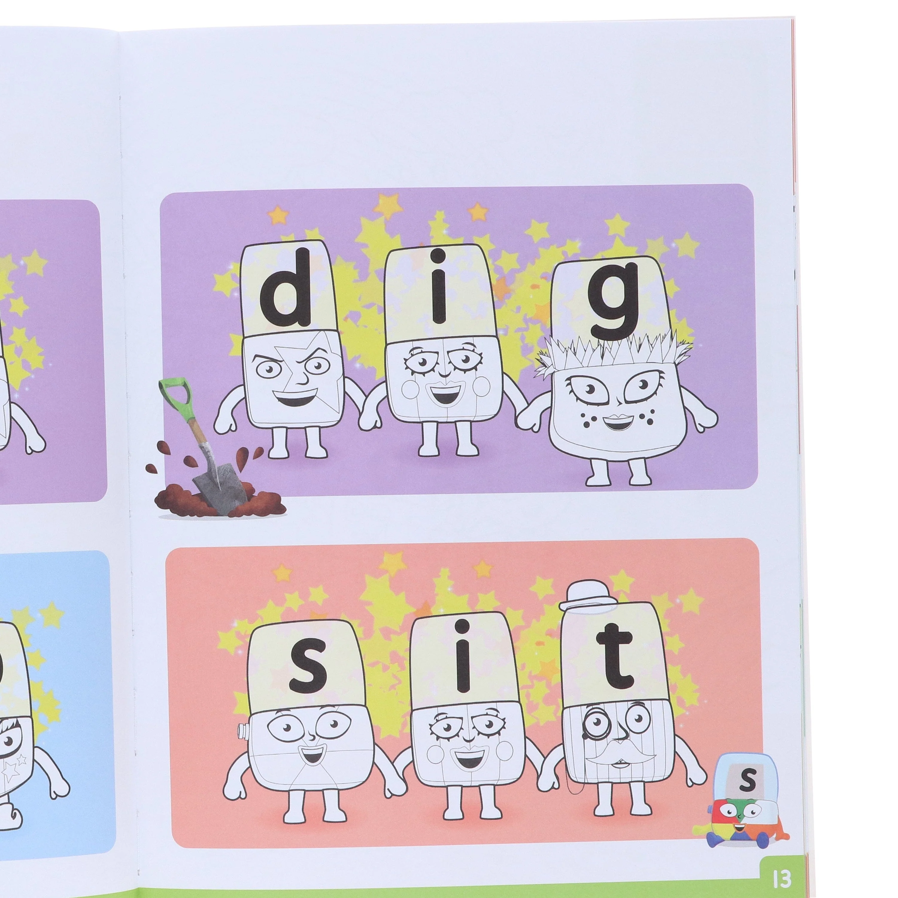 Alphablocks Colouring Fun: Learn, Colour and Create! A Colouring Activity Book - Ages 3-6 - Paperback - Image 5
